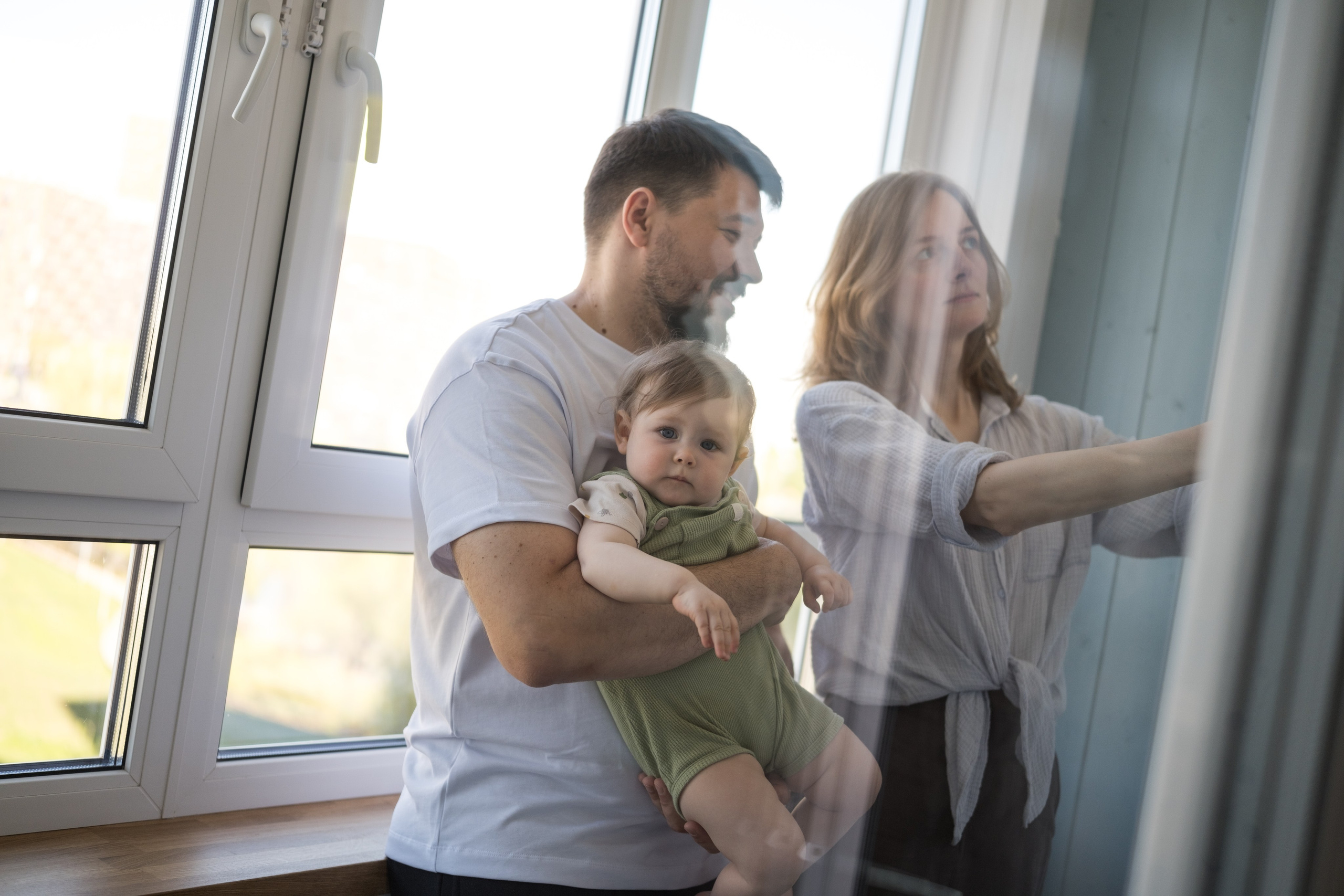 Семейный ремонт. Семейный детский ньюборн фотограф в Москве Марта Петрова