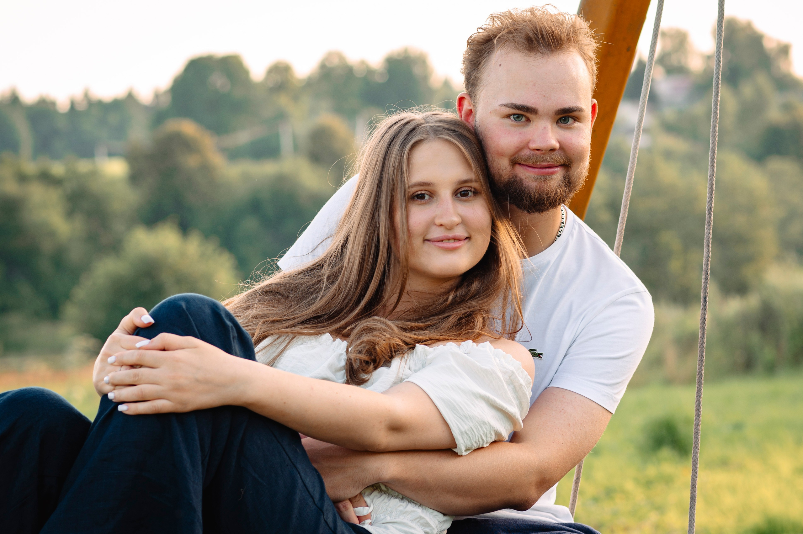 Семейная фотосессия в поле