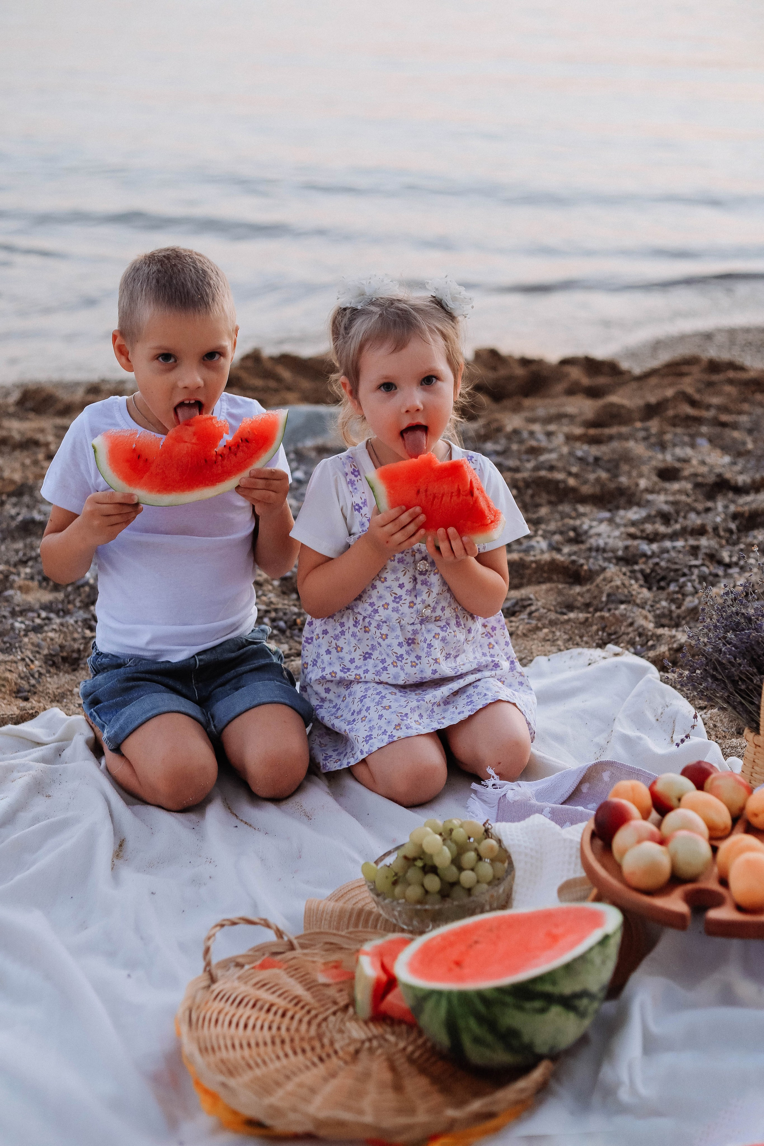 Ника и Тёма фотосессия на море. Женский/Детский фотограф в Симферополе Вероника Слепогина