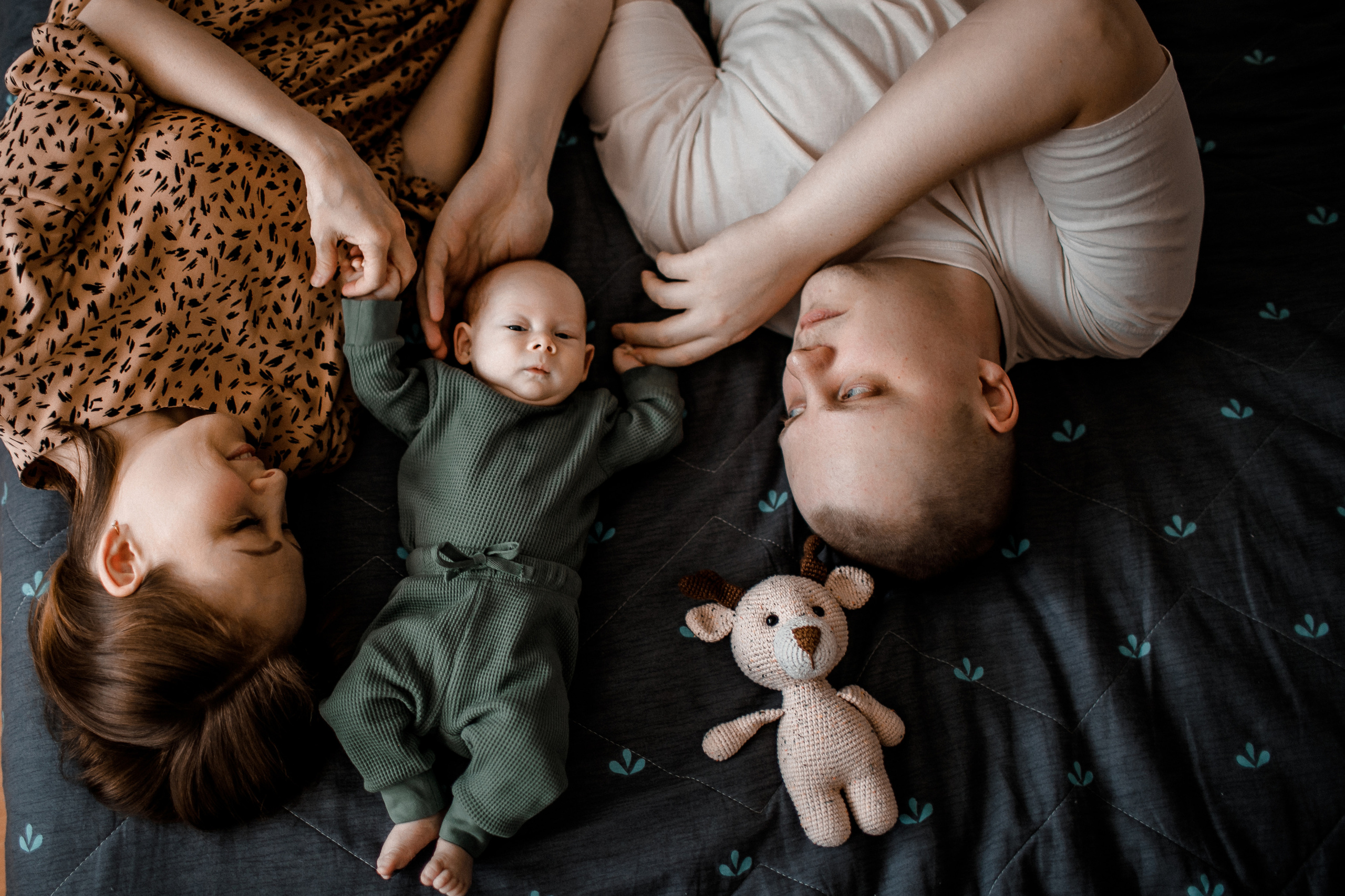 Фотосессия новорожденного дома Москва