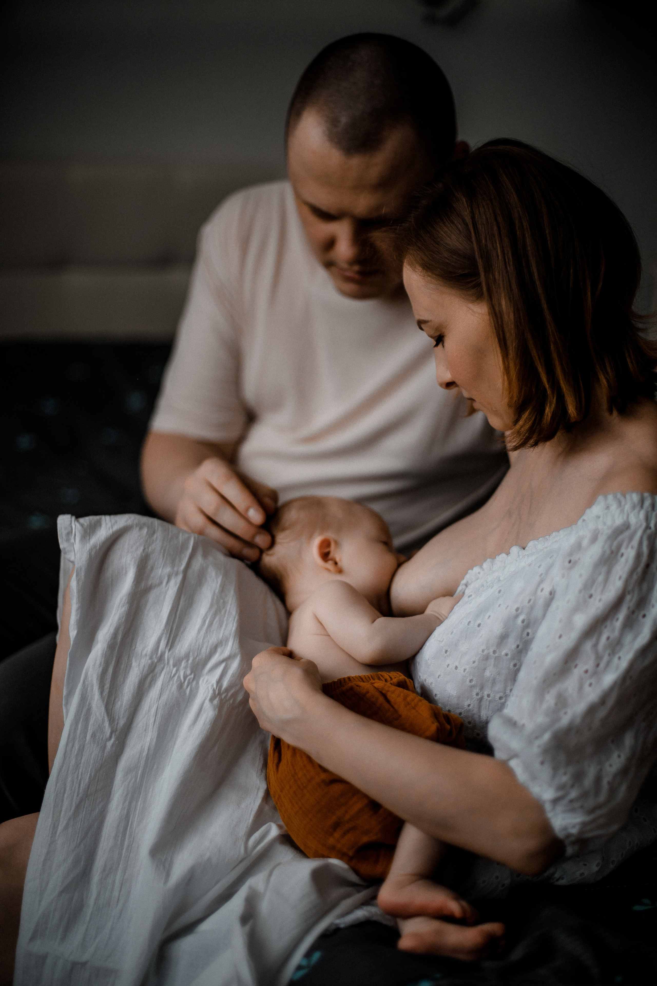 Фотосессия новорожденного дома Москва