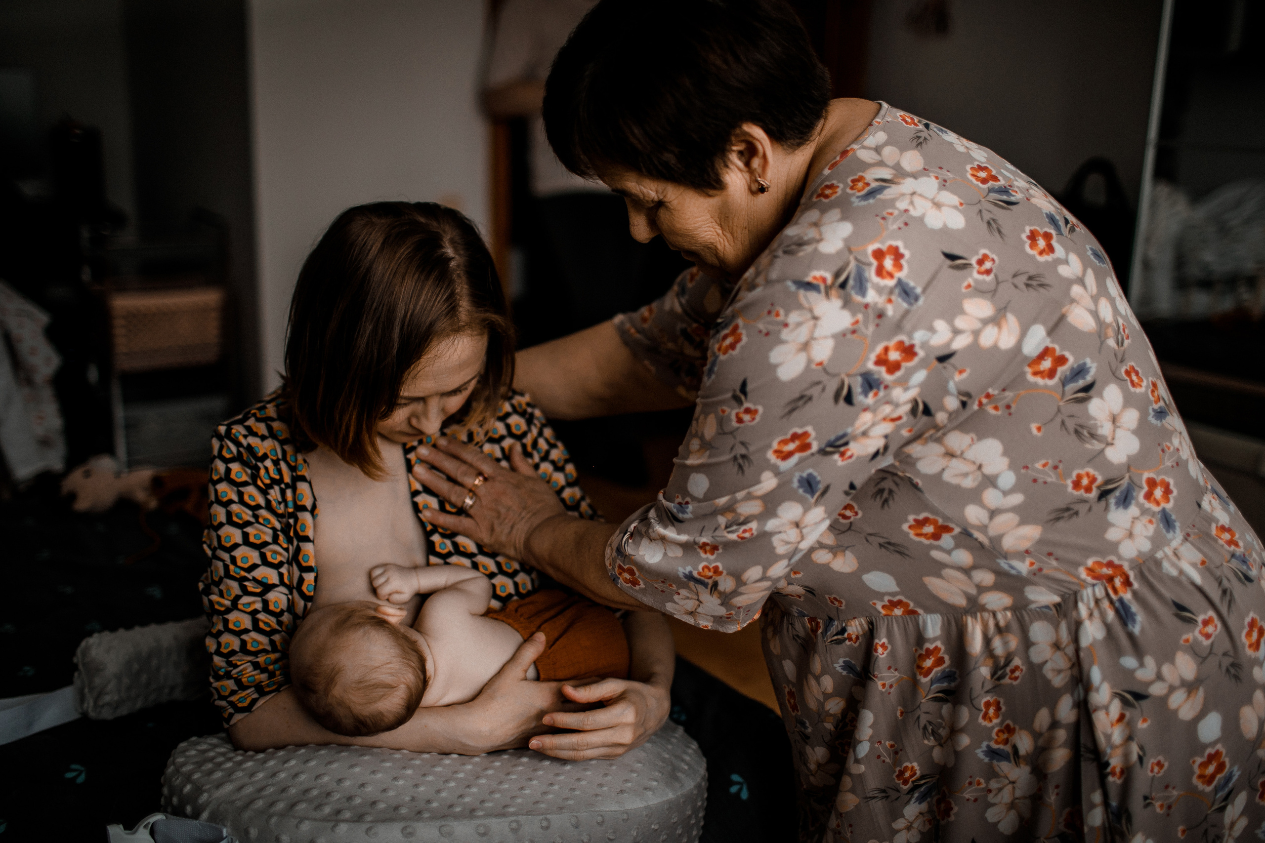 Фотосессия новорожденного дома Москва