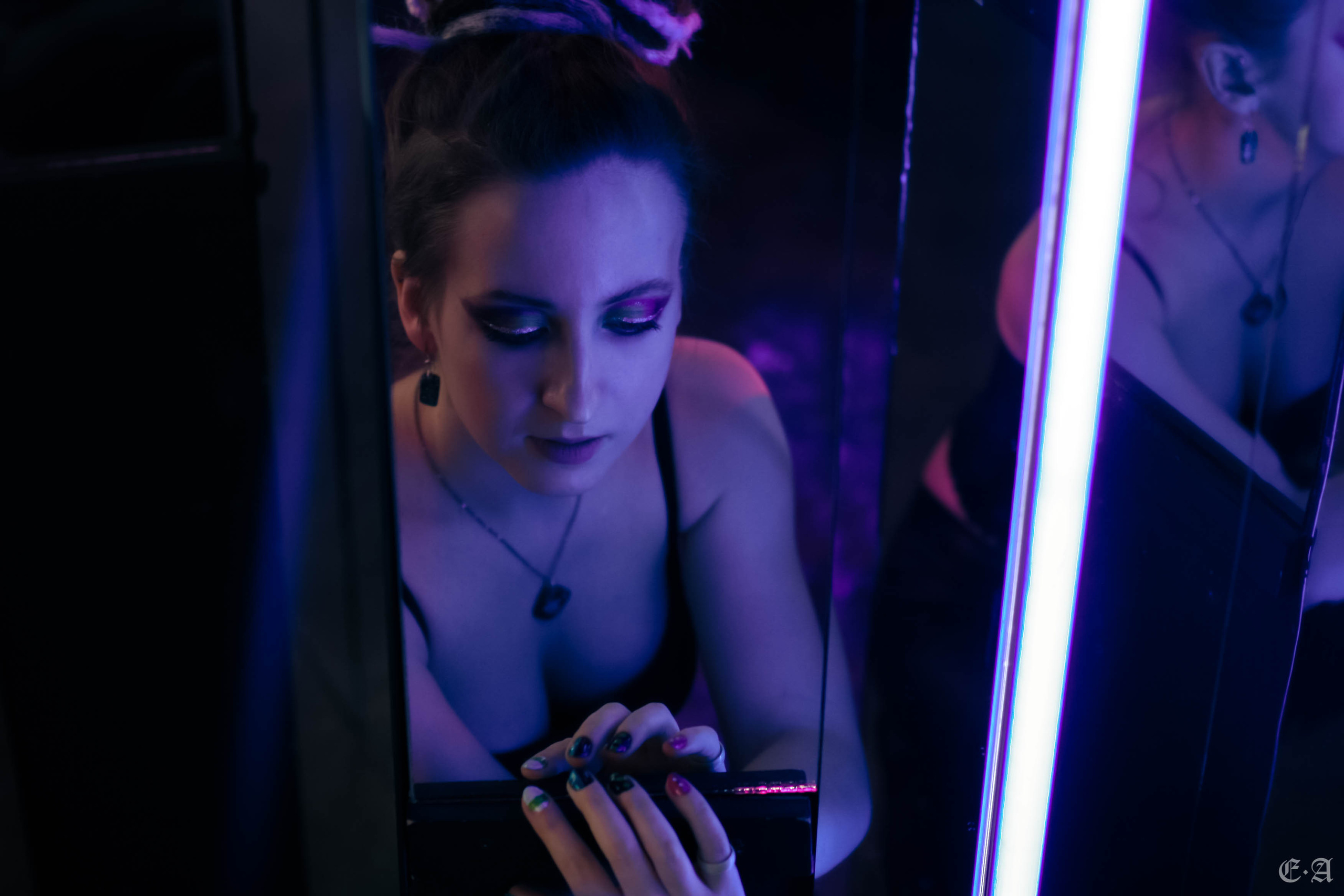 Девушка сисадмина. Фотограф Ellairen