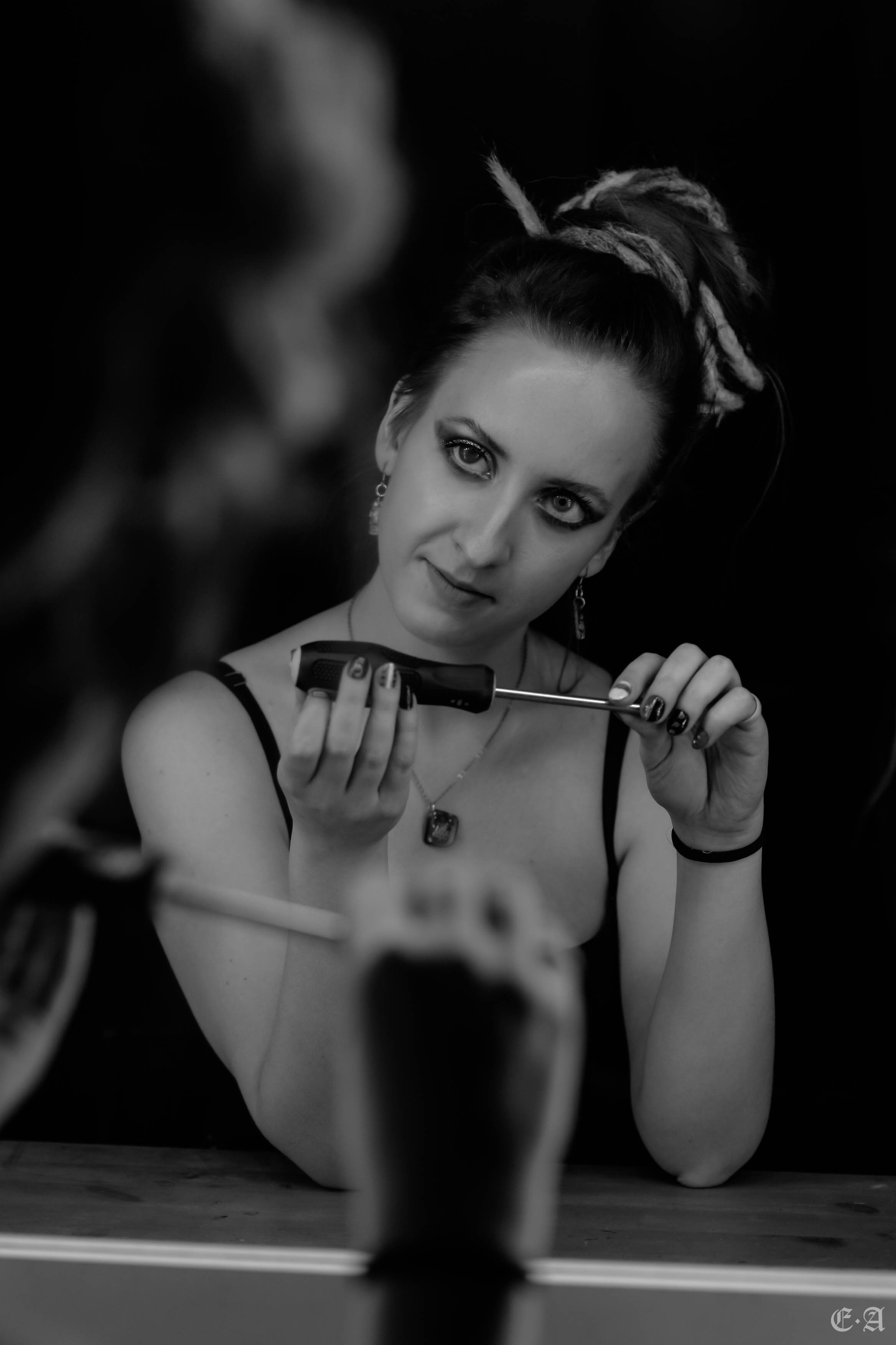 Девушка сисадмина. Фотограф Ellairen