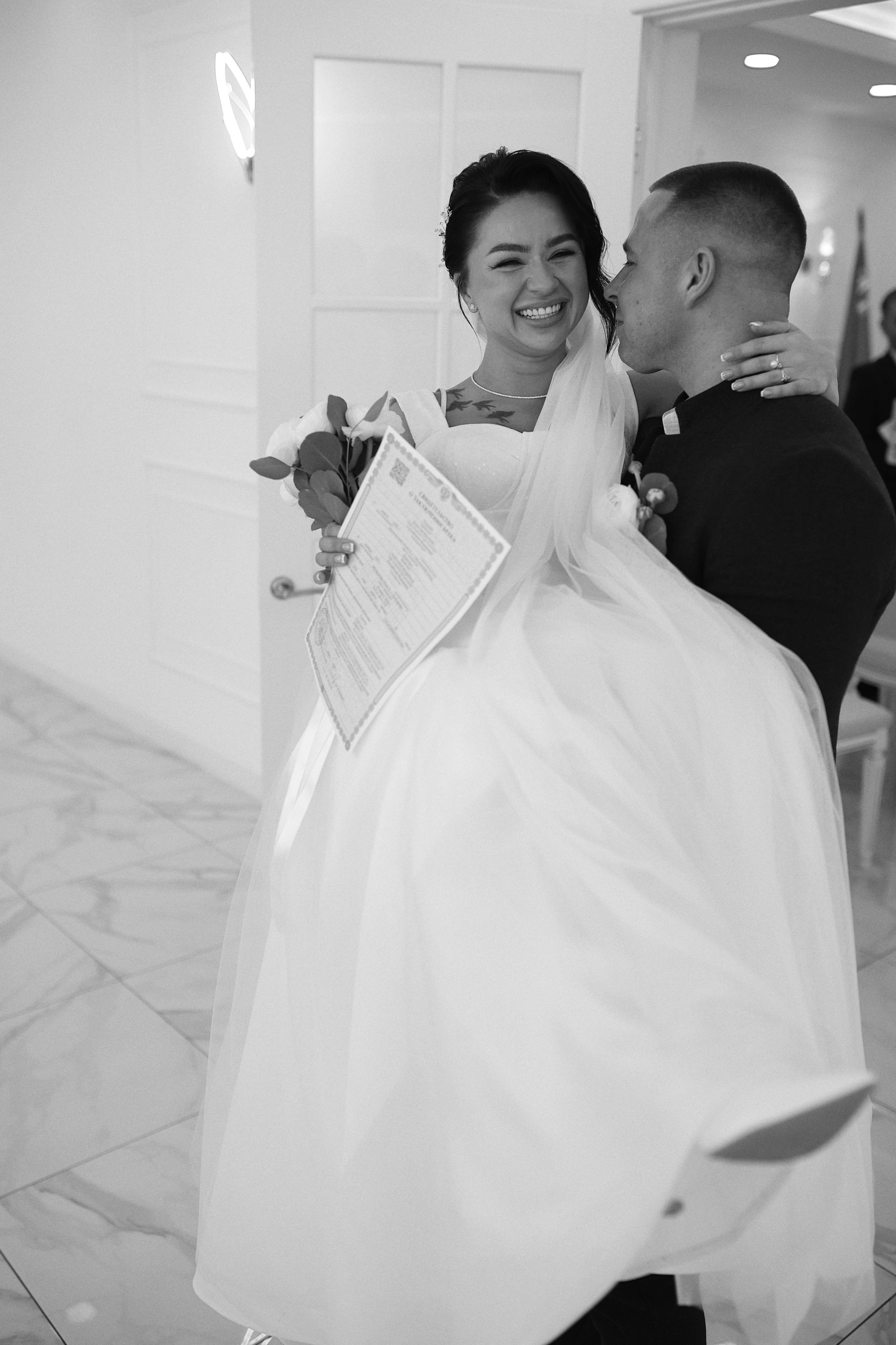 Регистрация брака Анастасии и Олега. Семейный фотограф в Москве и Люберцах Юлия Гуськова