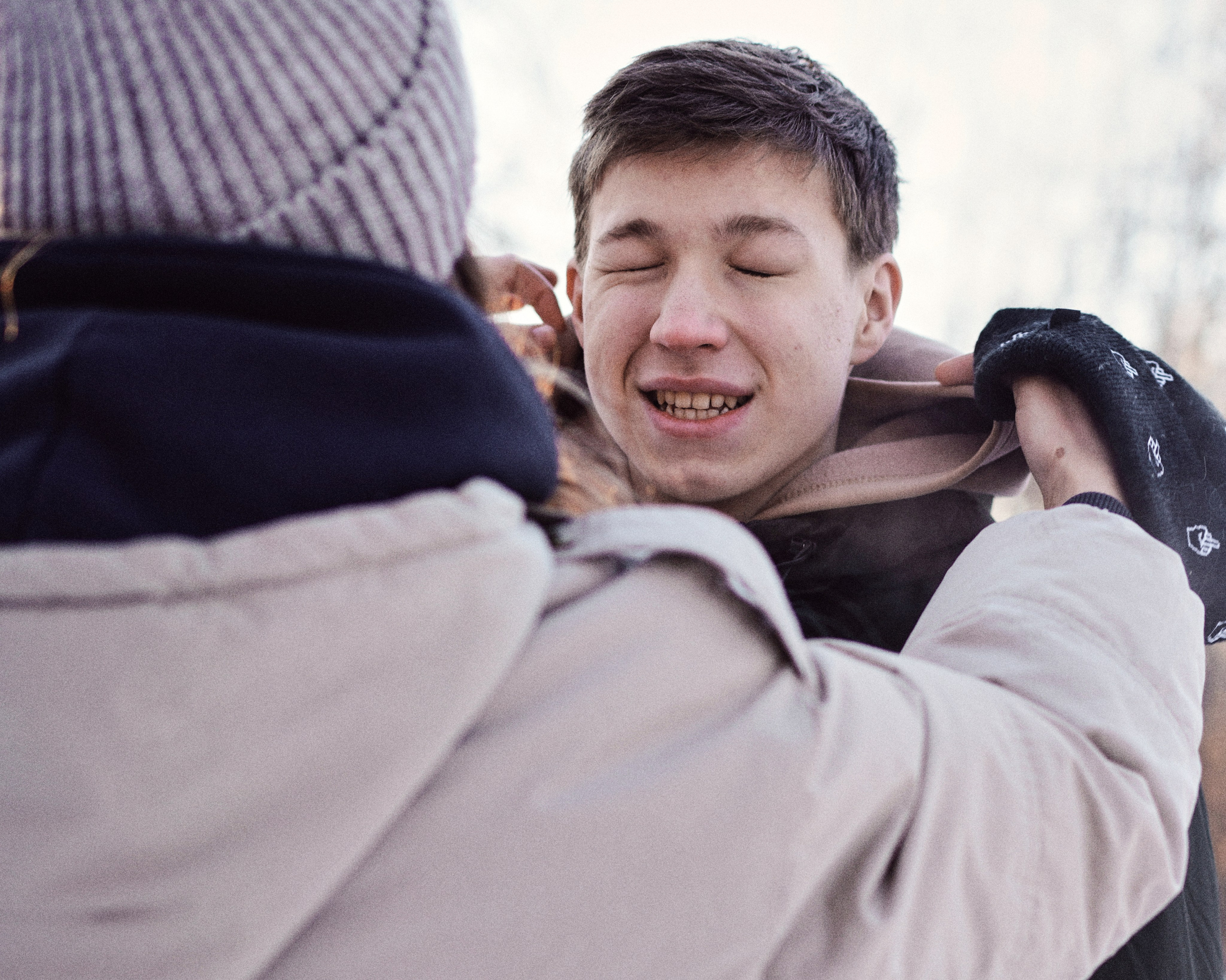 Прогулка морозным утром. Фотограф Казань