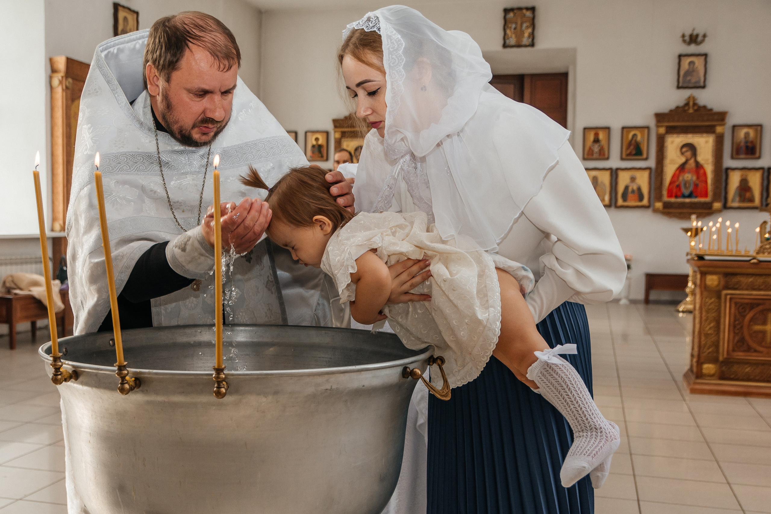 Крещение Аниты. Семейный и детский фотограф Кущ Наташа