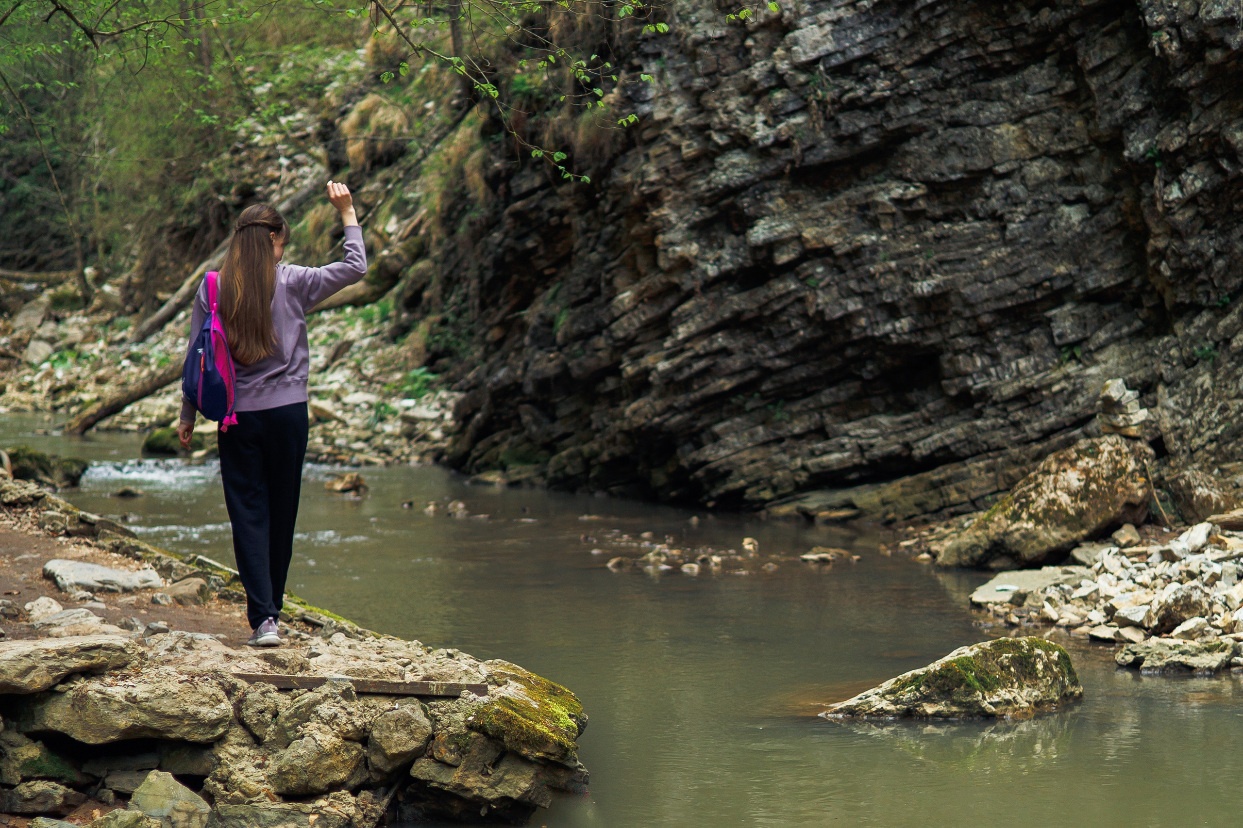 Адыгея. Водопады Руфабго 13.04.24. Фотограф katya_vkadre Таганрог
