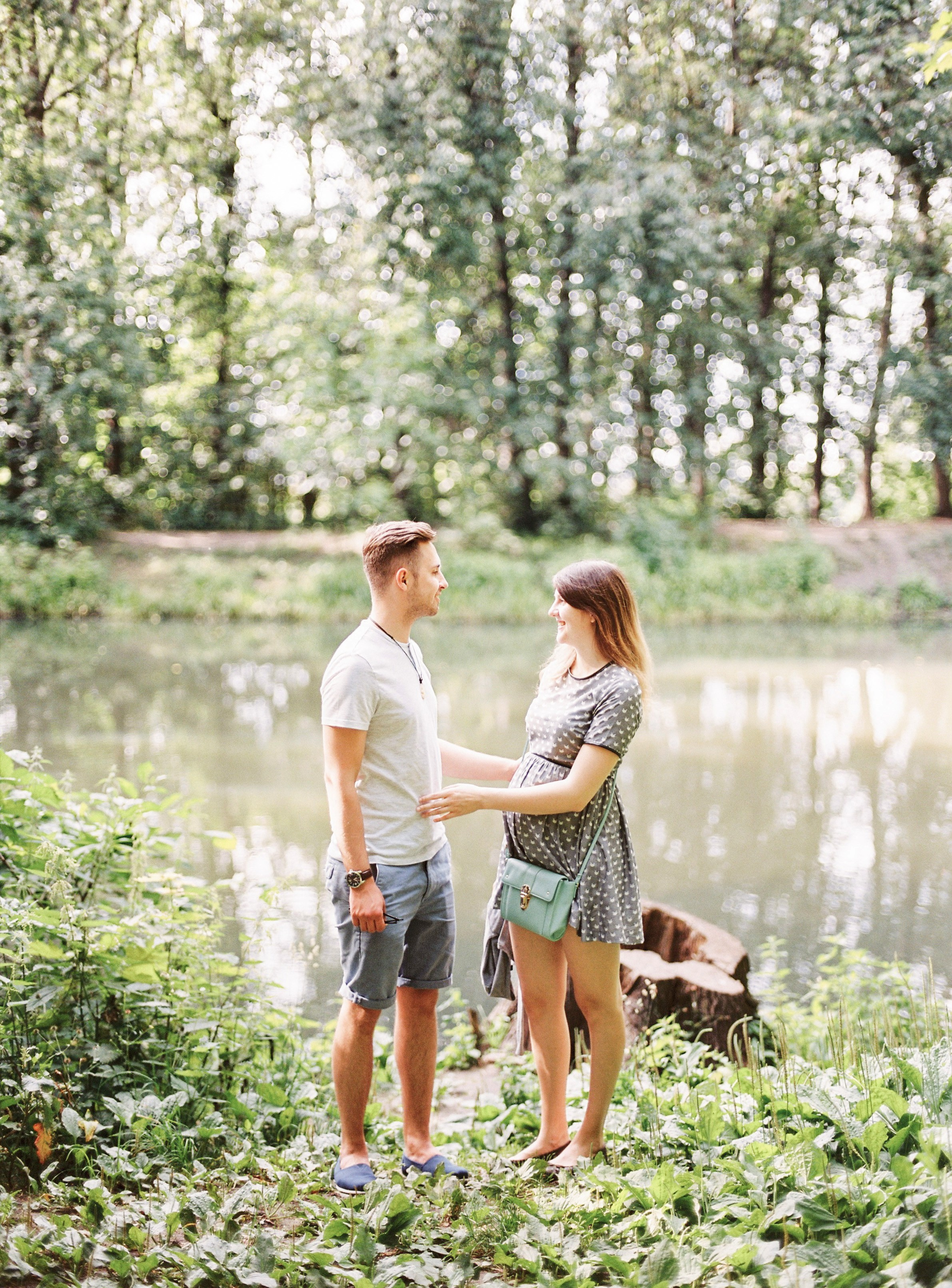 Летняя фотосессия в ожидании малыша