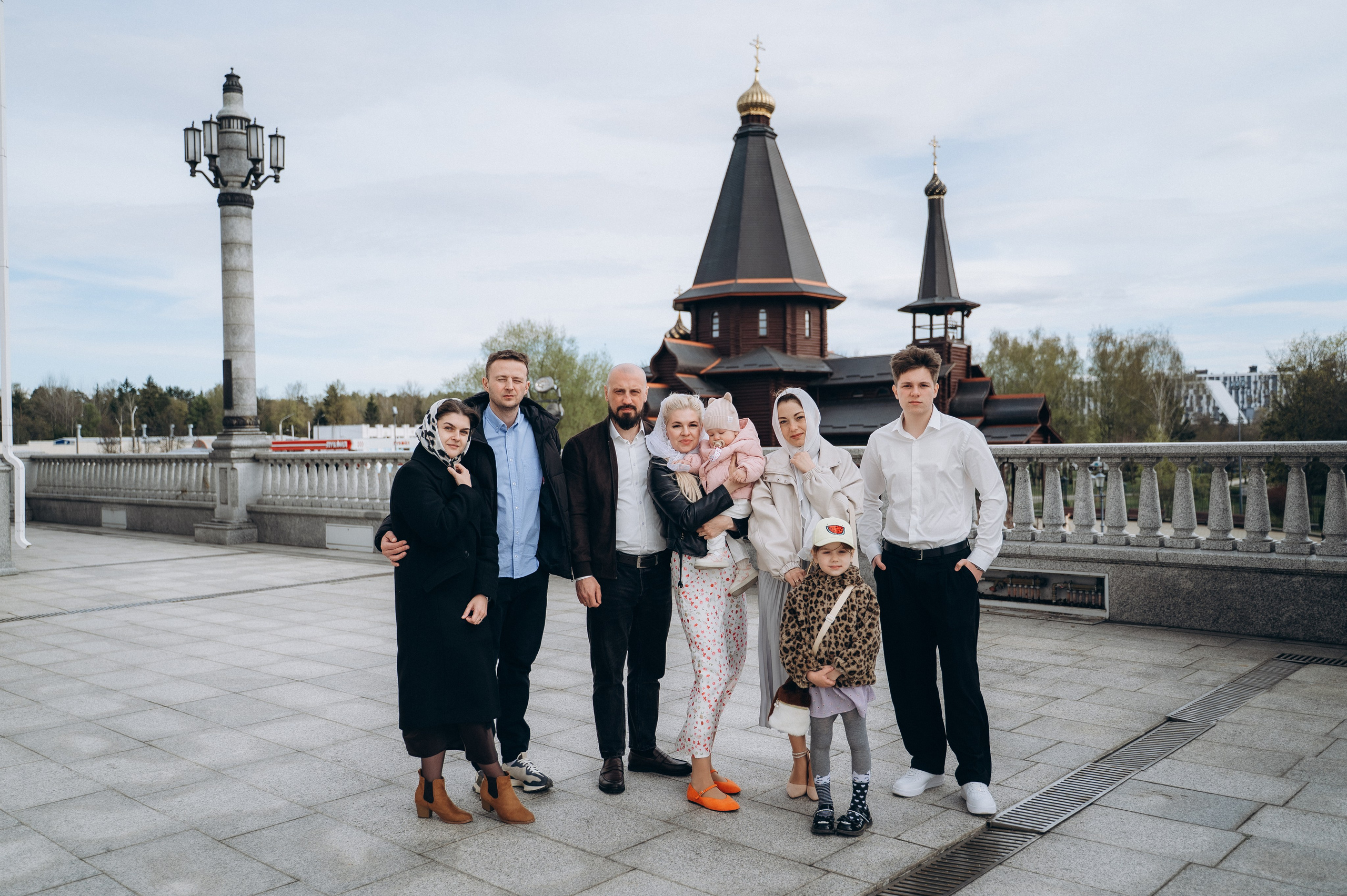 Крещение Миланы (Храм Всех Святых). Семейный фотограф в Минске Дарья Дреко