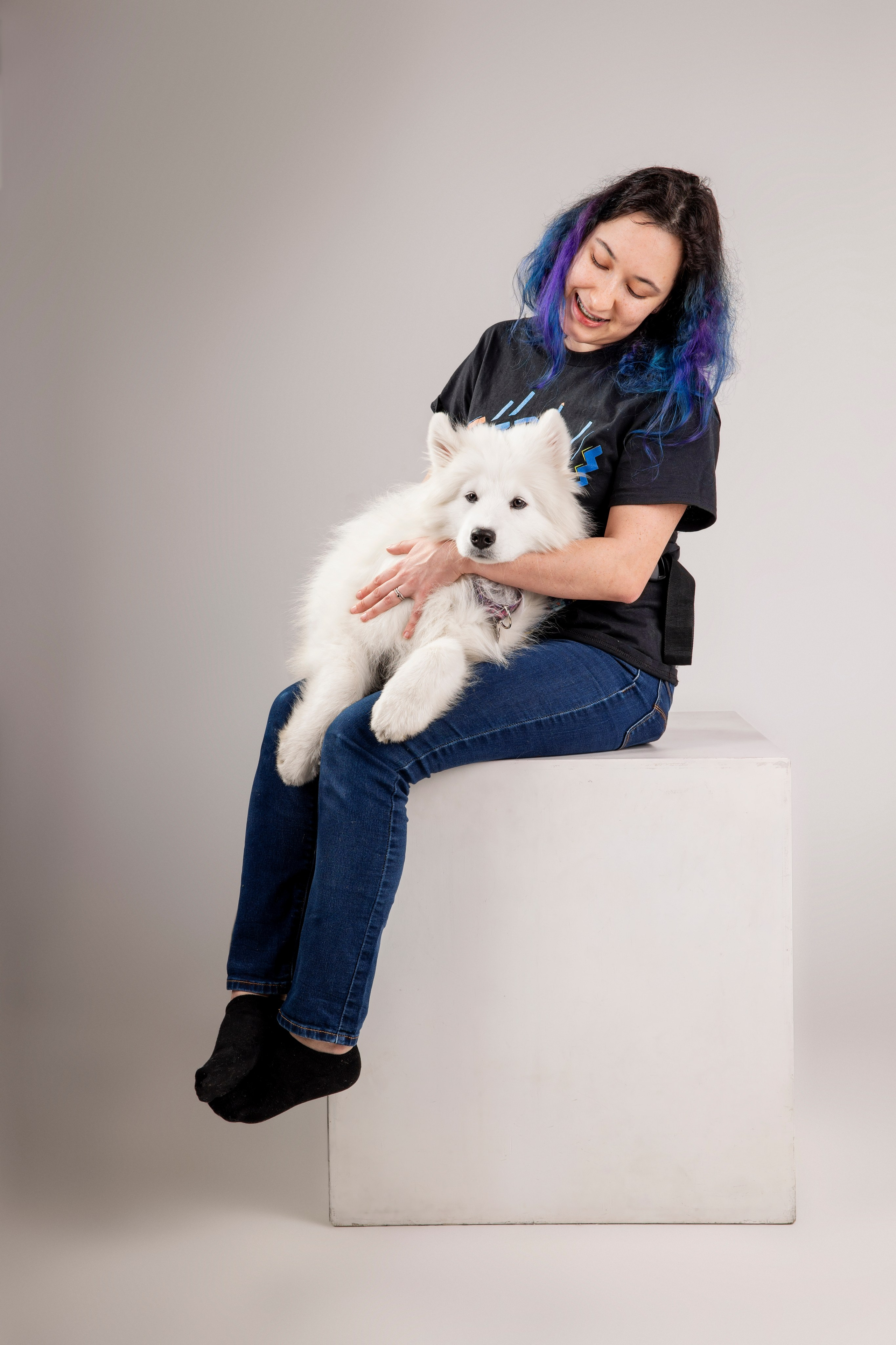 Кая и Даяна. Фотограф анималист в Москве Майорова Евгения