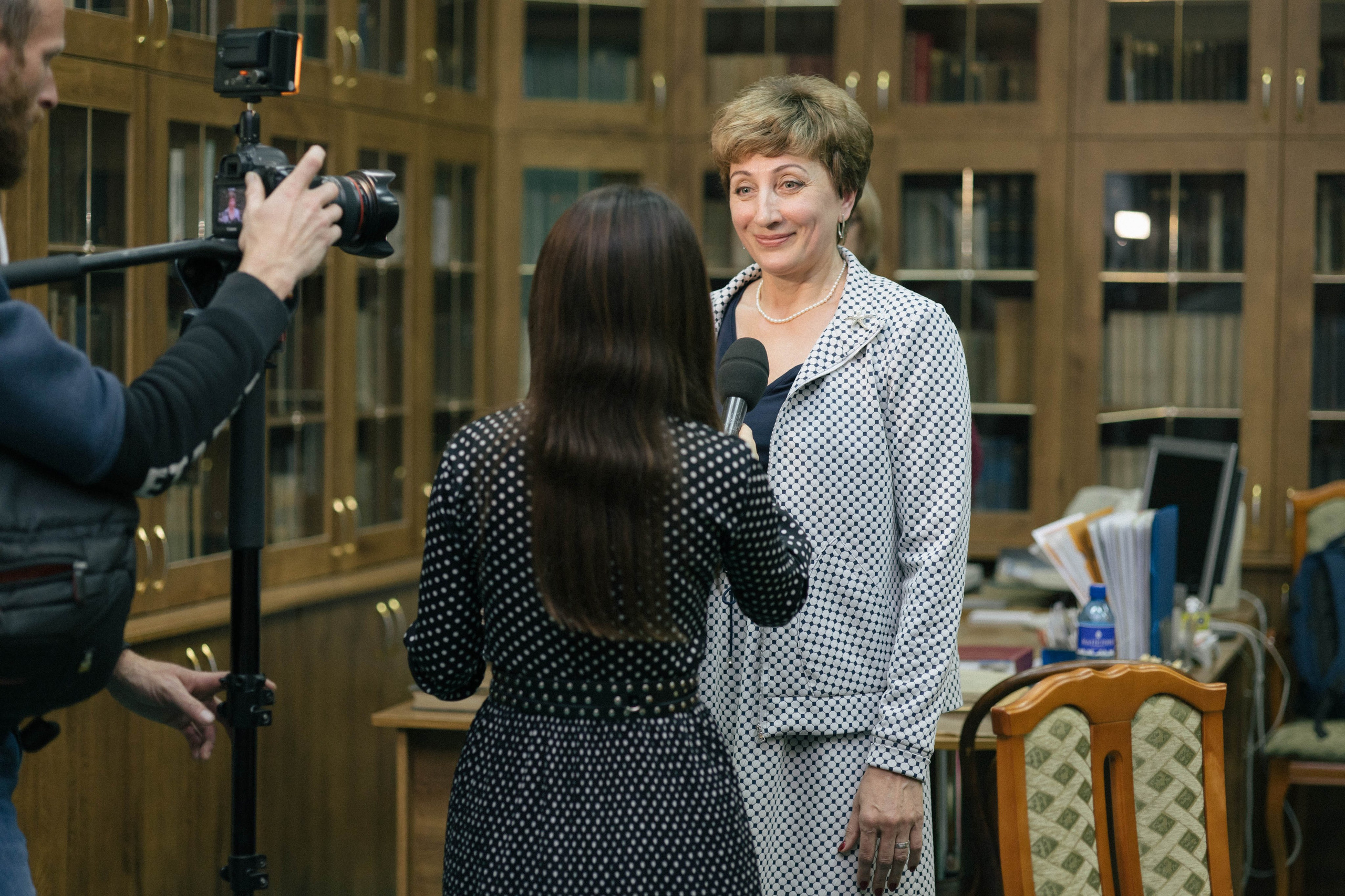 Награждение шахматной федерации