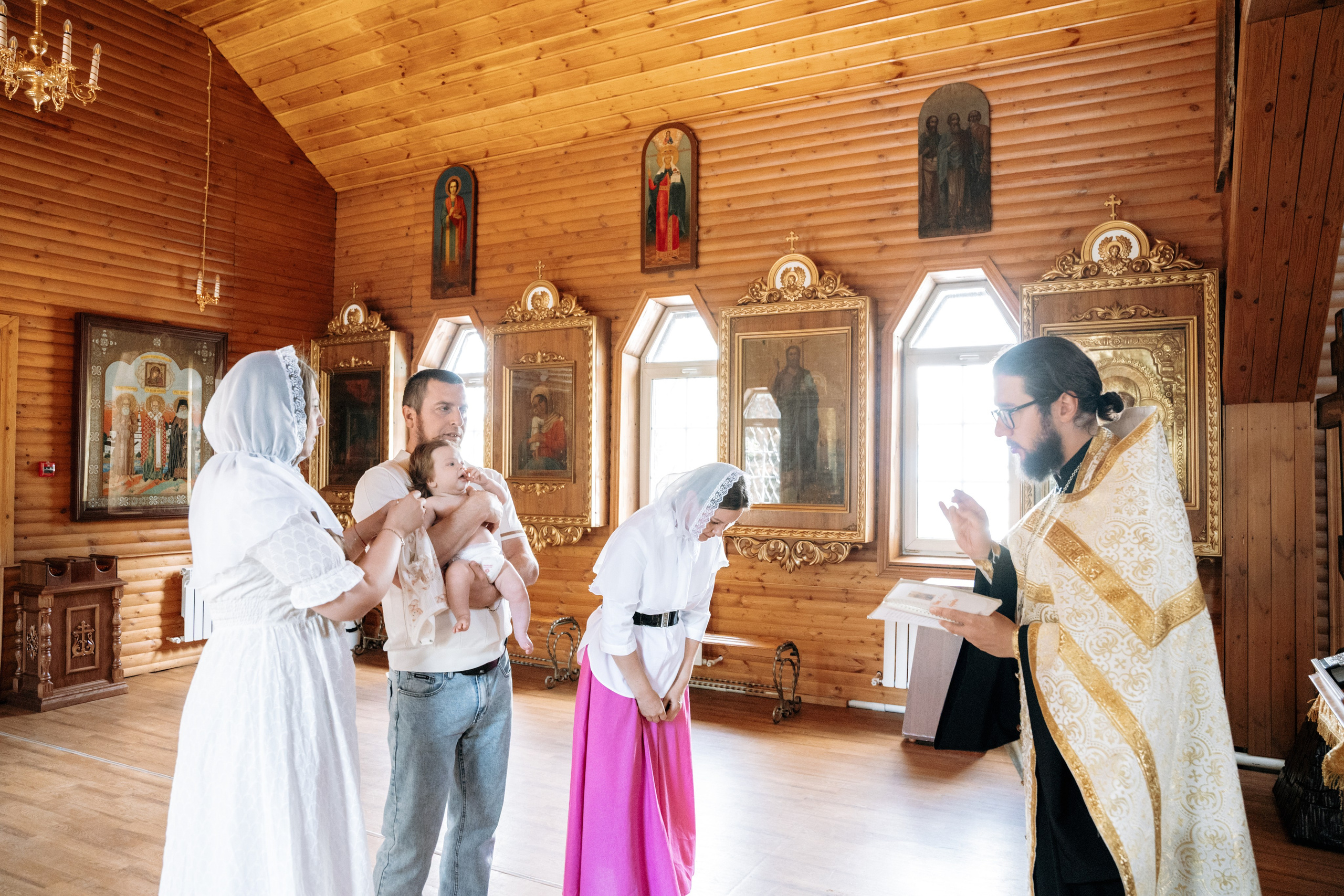 Крещение малышки. Семейный и свадебный фотограф в Ульяновске Арина Авдеева