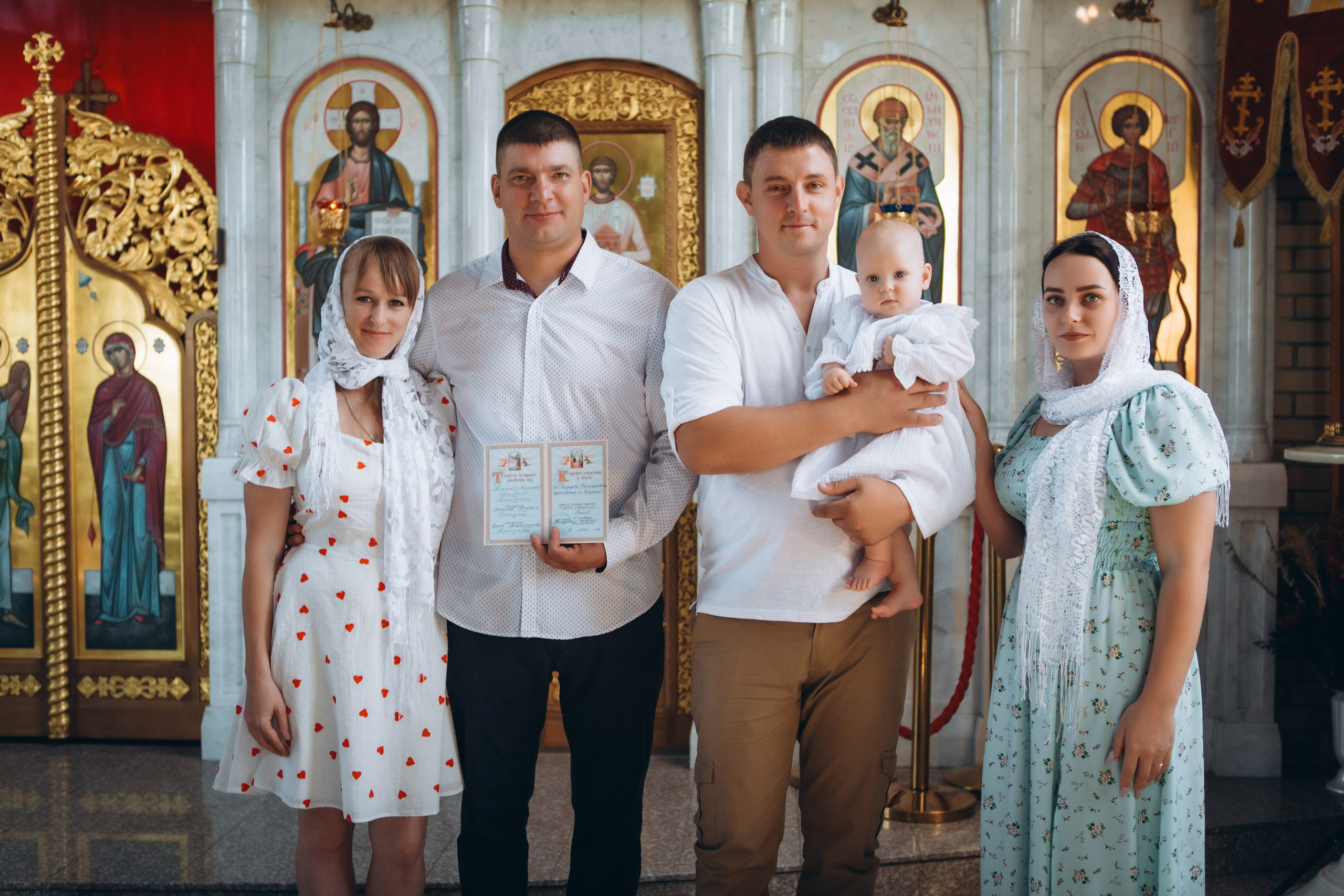 Таинство крещения Милании. Photographer EKATERINA RUSKIKH