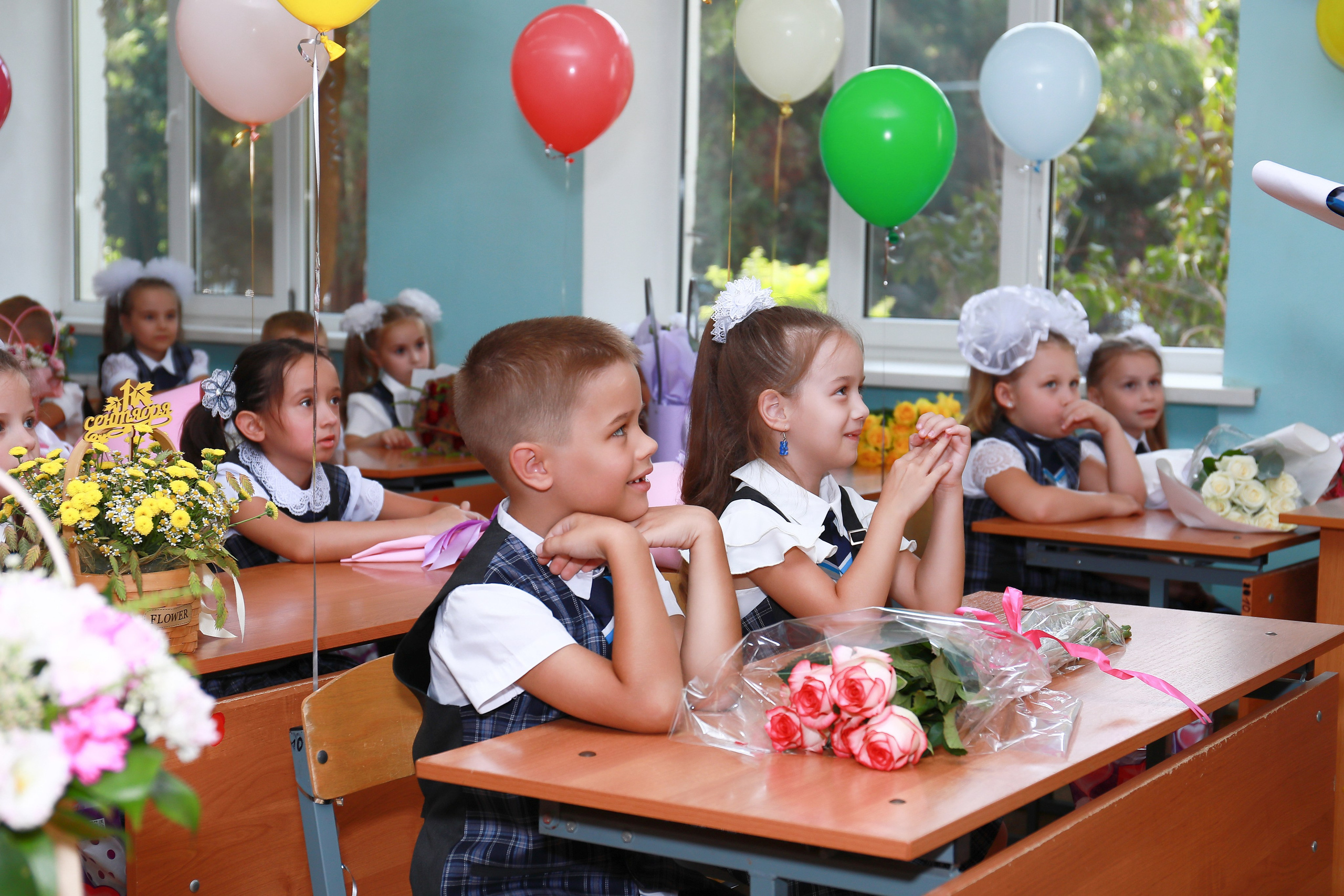 1 сентября (Школа 31). Детский семейный фотограф Краснодар