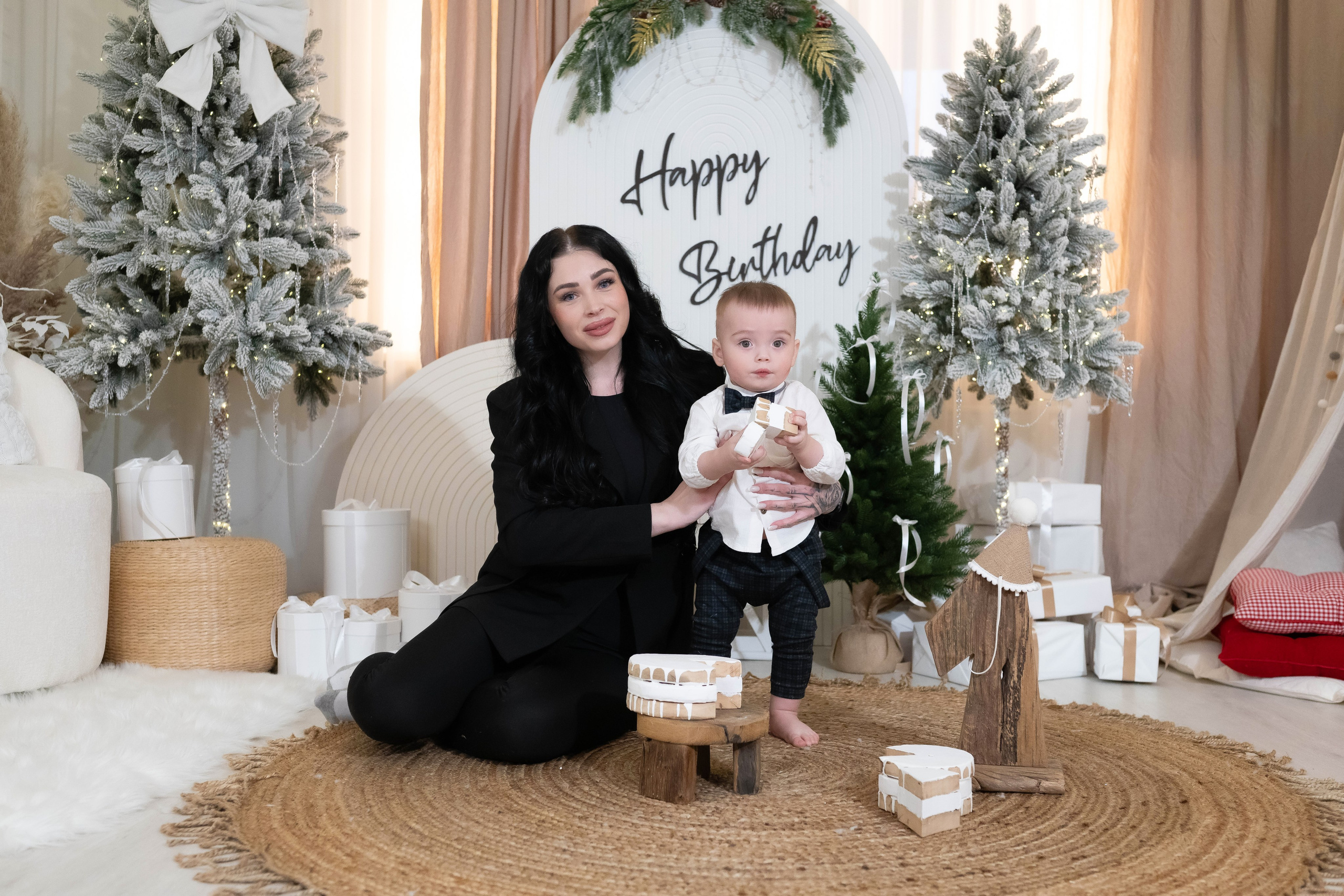 Мой Первый Годик. Роман. Семейный и детский фотограф в Красноярске Мила Черкасова