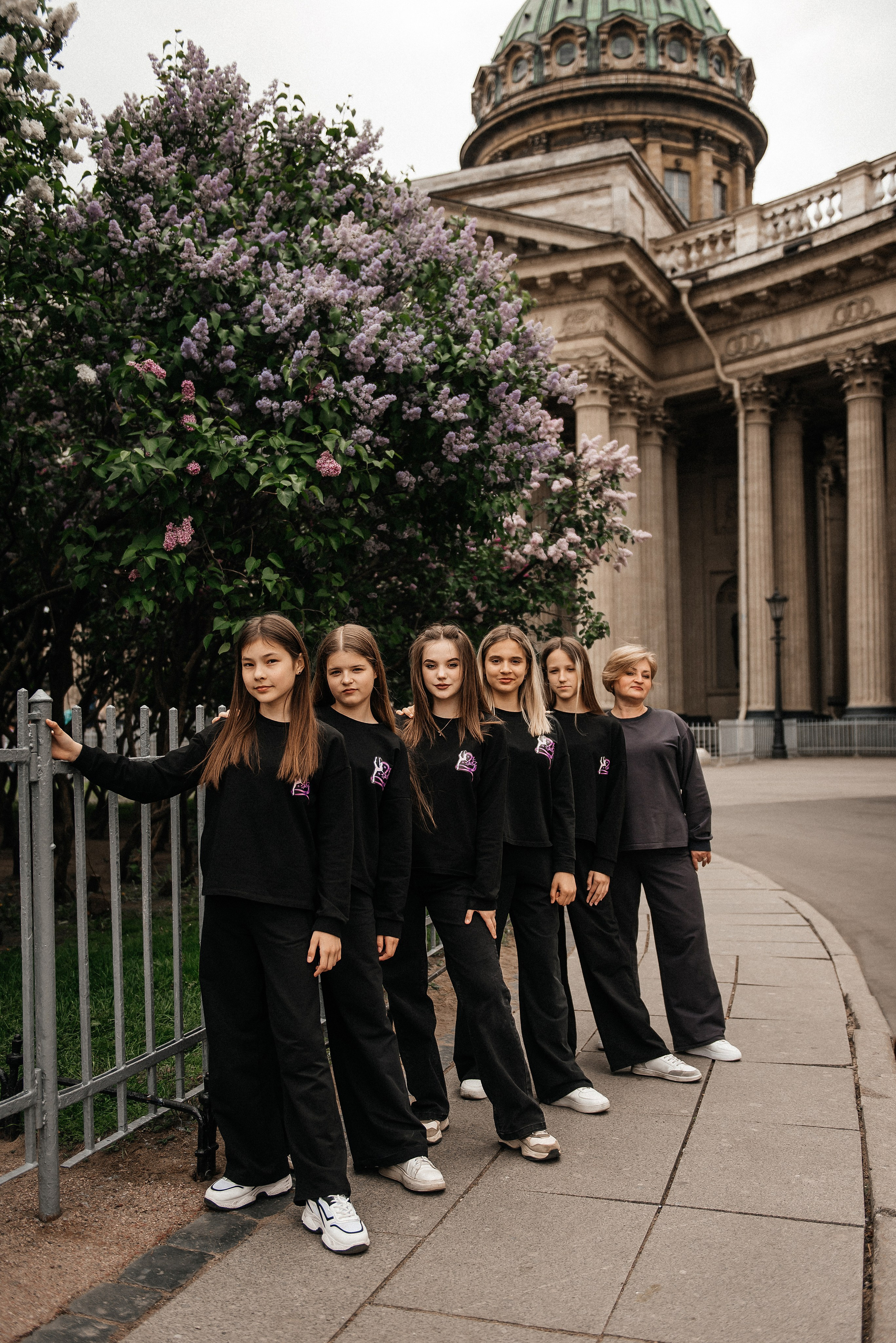 контент фотосъёмка для студии танца у Казанского собора