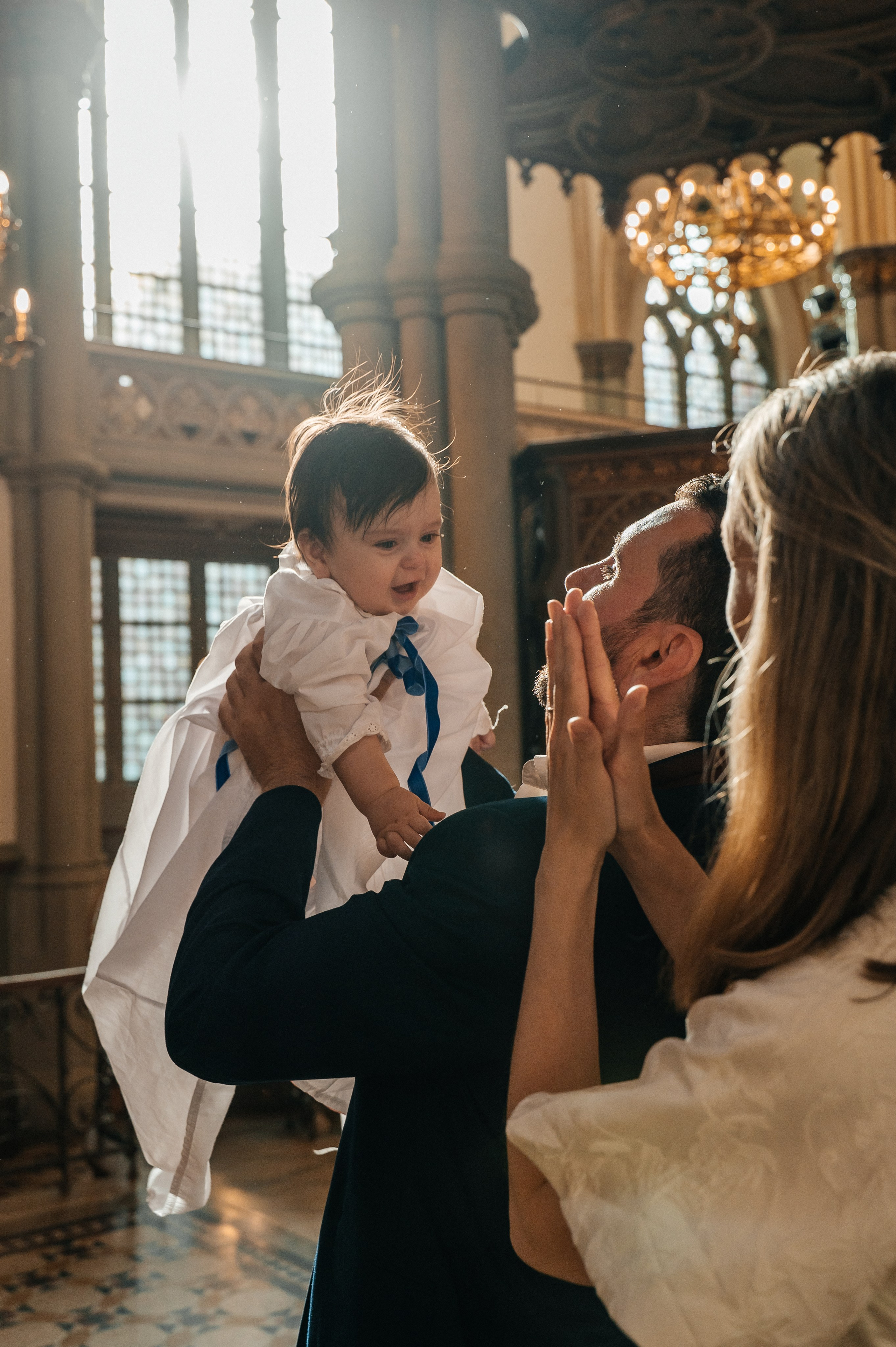 Dopfotografering i Oscar Fredriks kyrka | Fotograf i Göteborg. Bröllops- och familjefotograf i Halmstad | Valentina