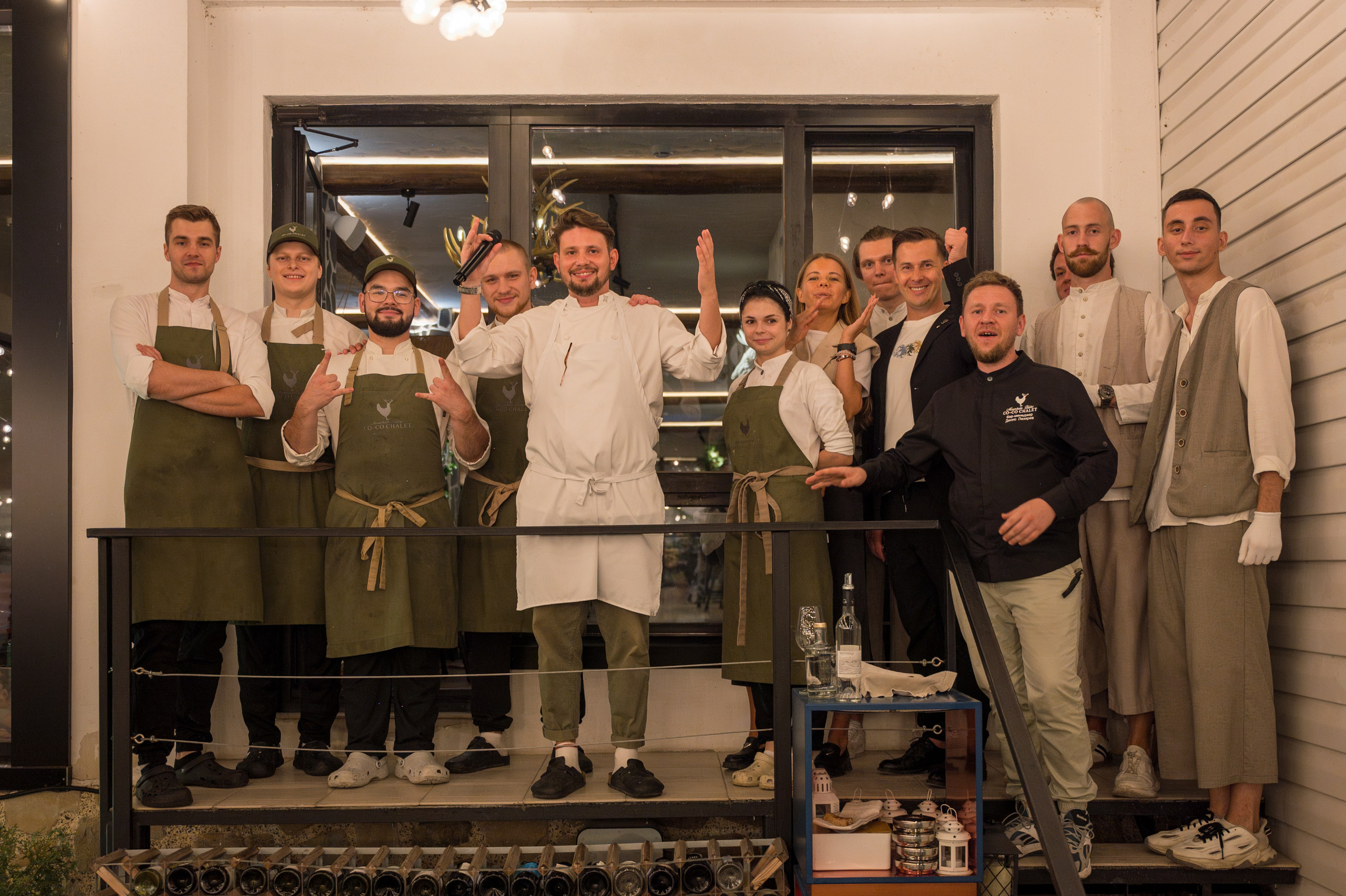 Гастрономический ужин в ресторане Co-Co Chalet. Репортажный фотограф в Красной Поляне и Сочи Павлюченко Екатерина