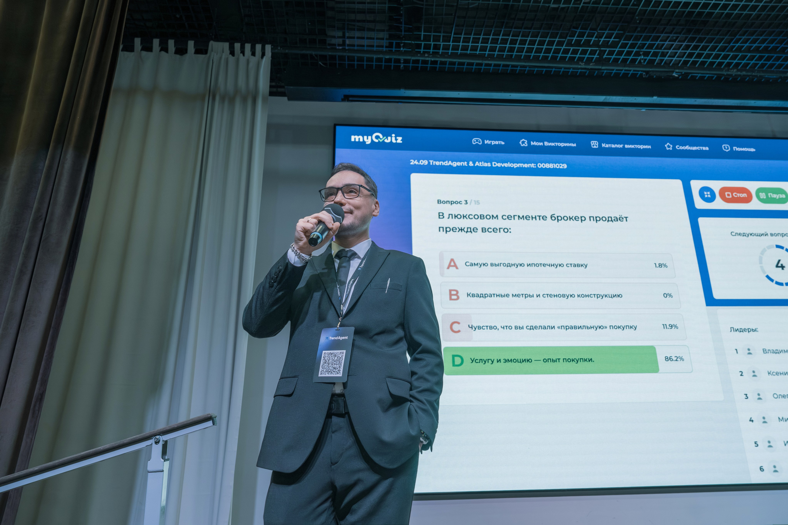 Форум недвижимости Trend Agent. Репортажный фотограф в Красной Поляне и Сочи Павлюченко Екатерина