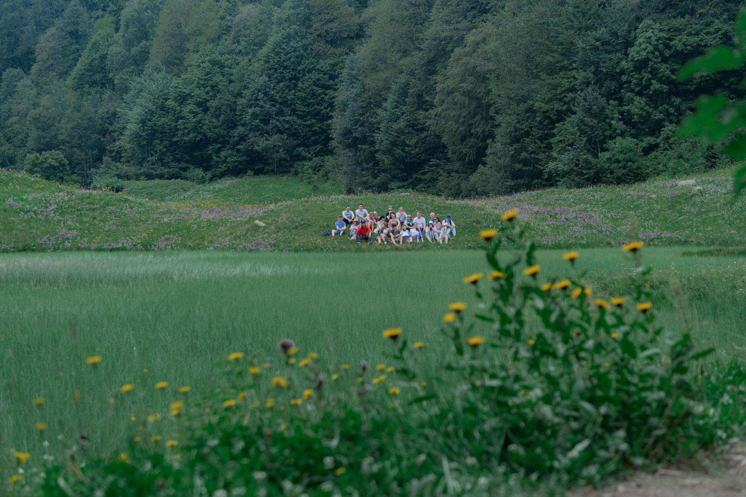 Психологический тренинг на озере Зеркальное. Репортажный фотограф в Красной Поляне и Сочи Павлюченко Екатерина
