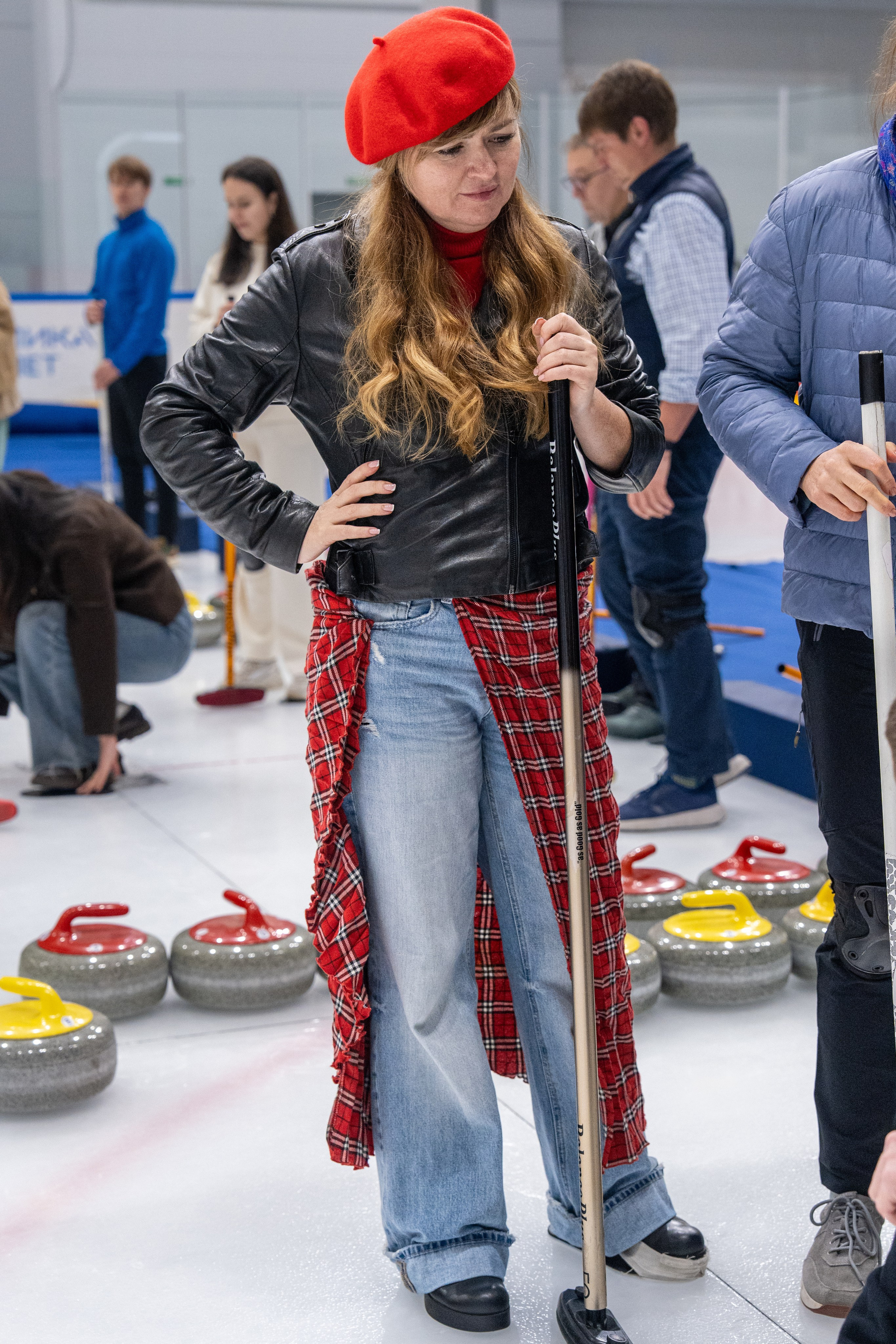 Керлинг для компании Р-Фарм. Репортажный фотограф в Красной Поляне и Сочи Павлюченко Екатерина