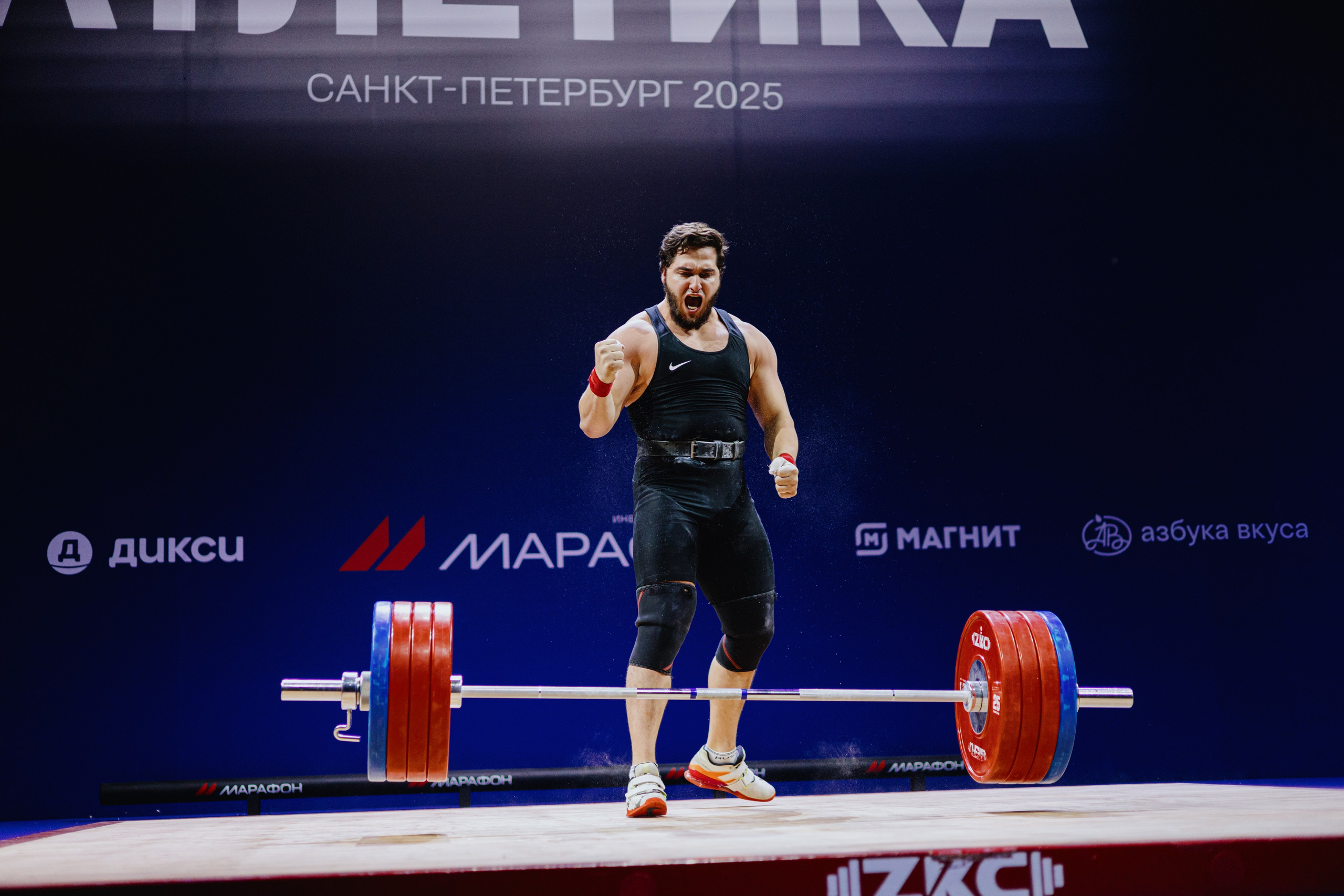 Чемпионат России по тяжелой атлетике 2025. Фотограф в Москве и Санкт-Петербурге Дарина