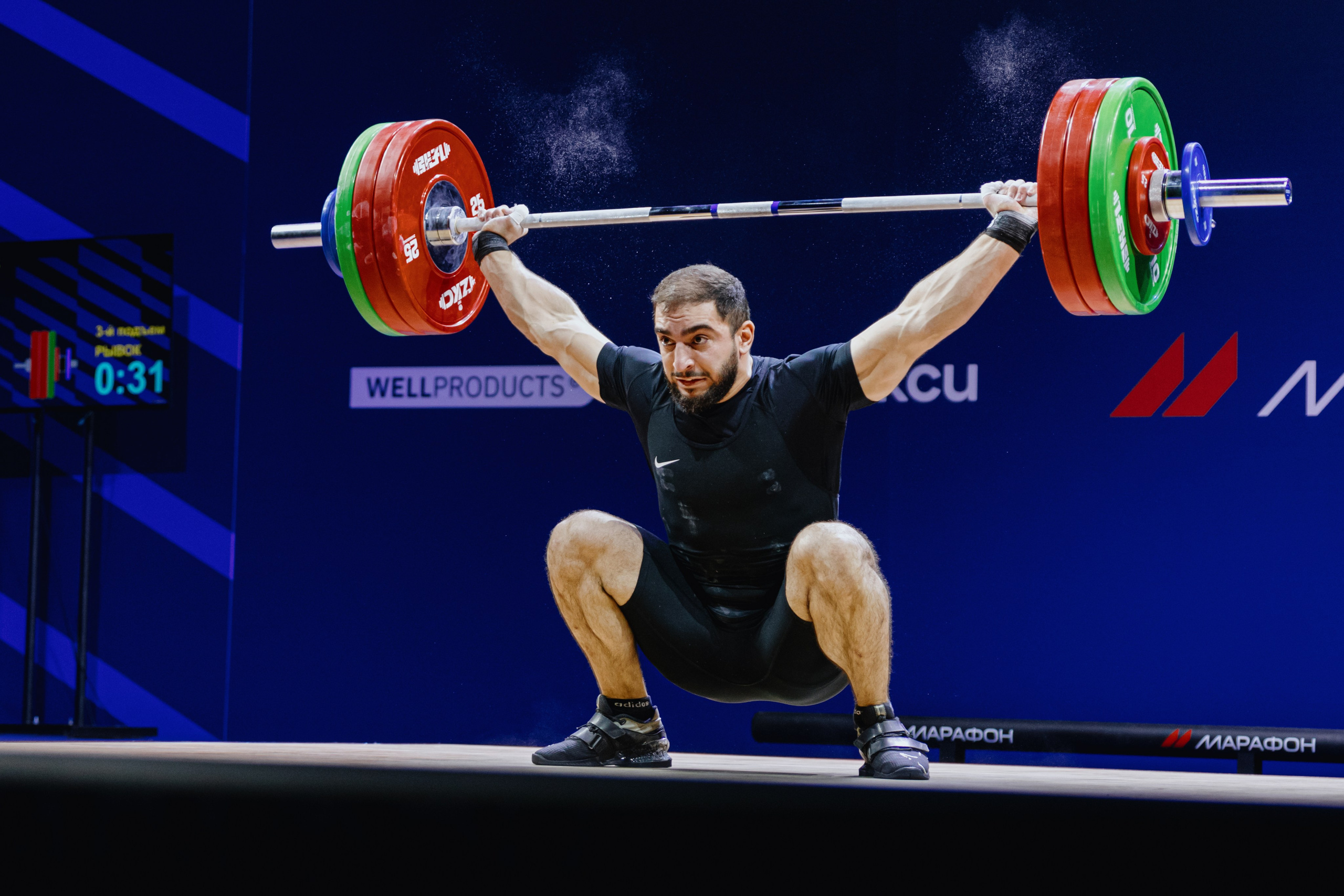 Чемпионат России по тяжелой атлетике 2025. Фотограф в Москве и Санкт-Петербурге Дарина