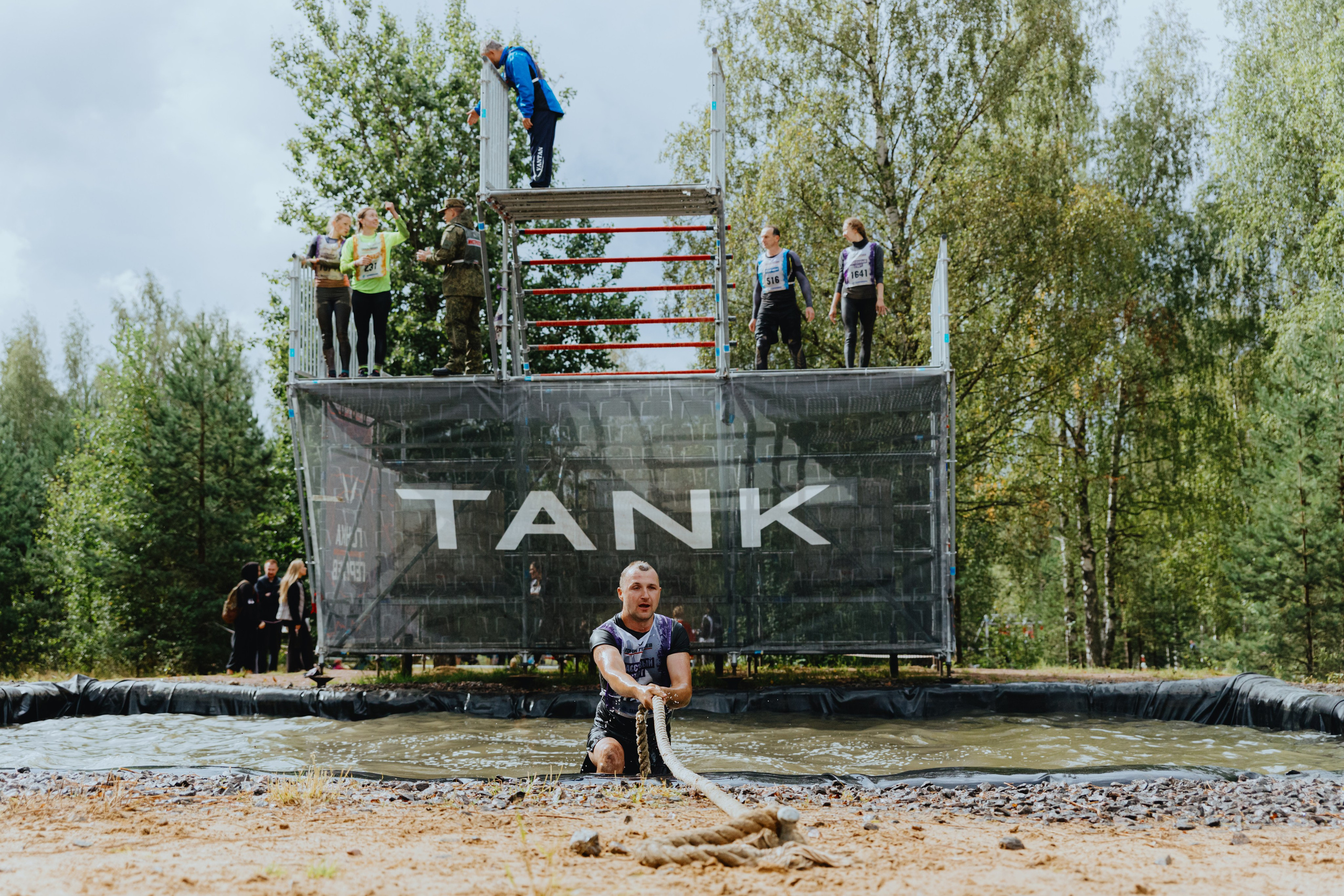 TANK на «Гонке Героев». Фотограф в Москве и Санкт-Петербурге Дарина