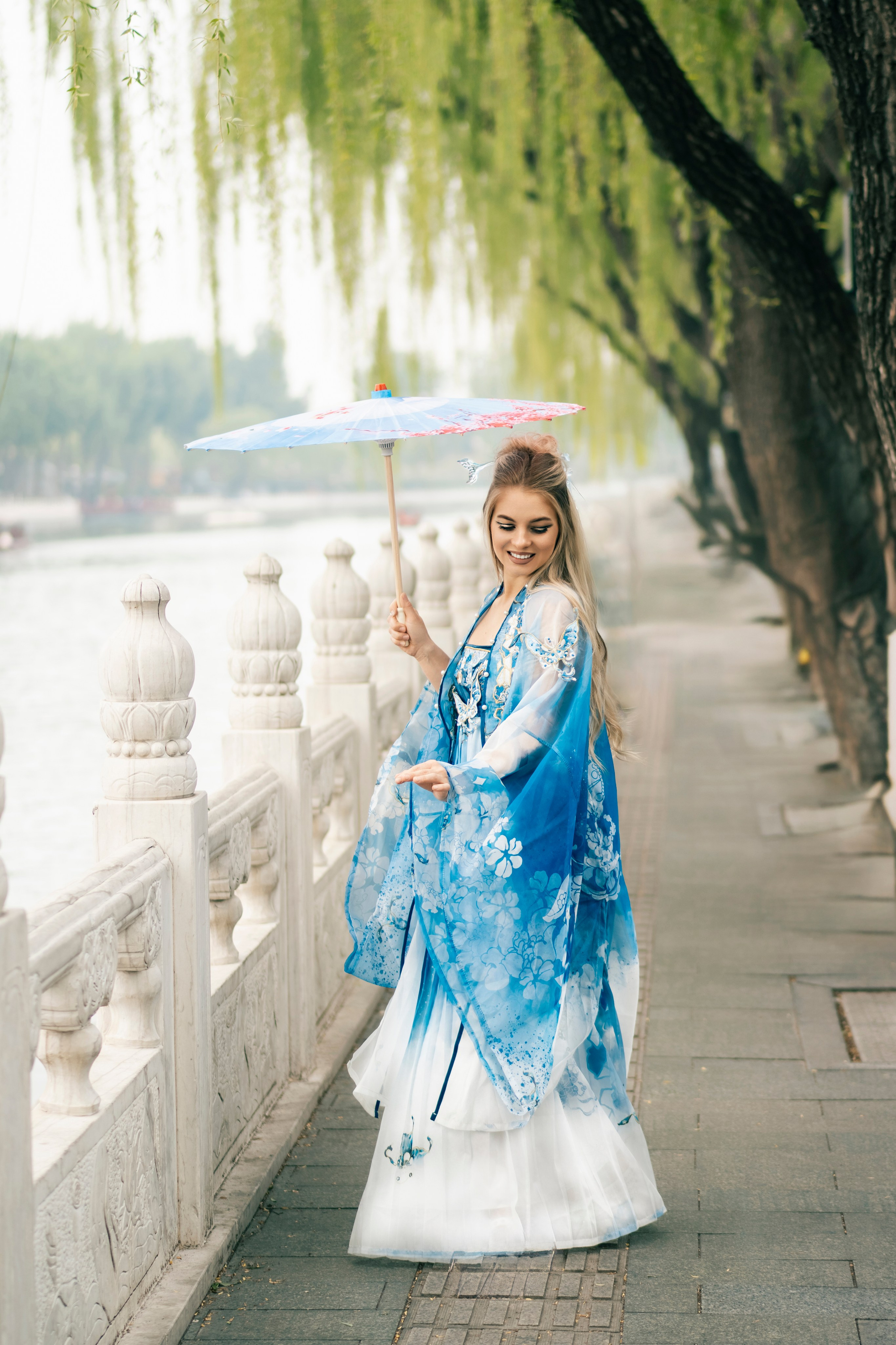 Photoshoot in Hanfu dresses