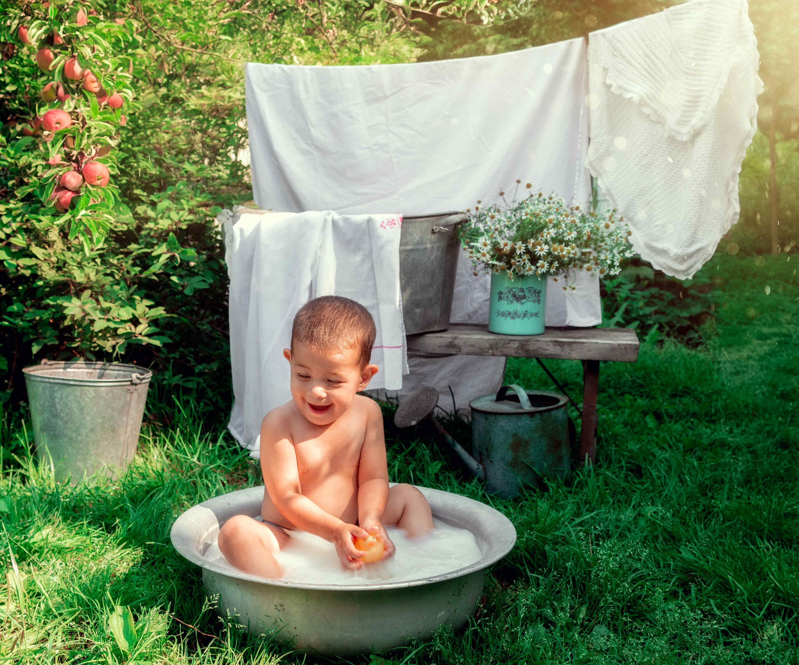 Большая стирка. Семейный, свадебный и детский фотограф в Новосибирске Ольга Хидченко