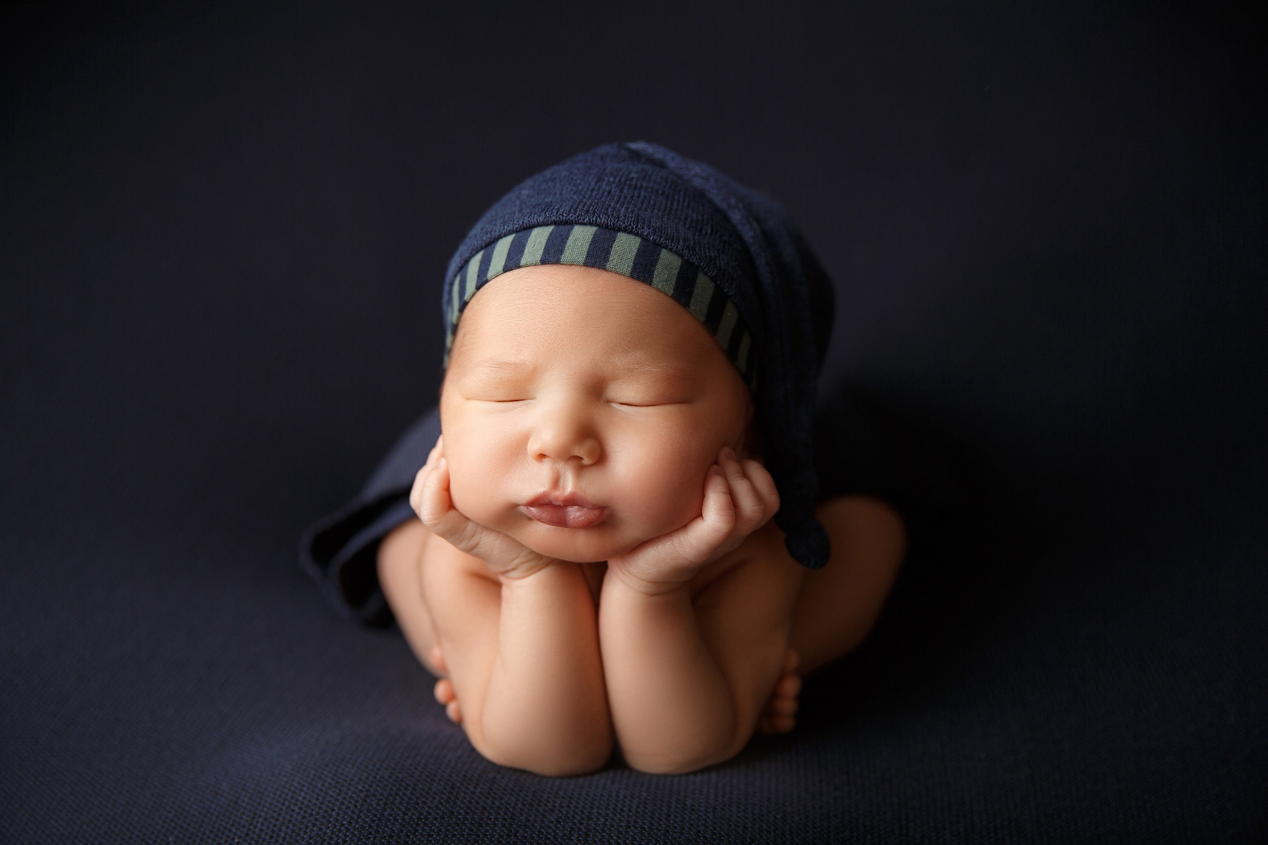 Deep blue. Фотограф новорожденных, семейный фотограф в Санкт-Петербурге