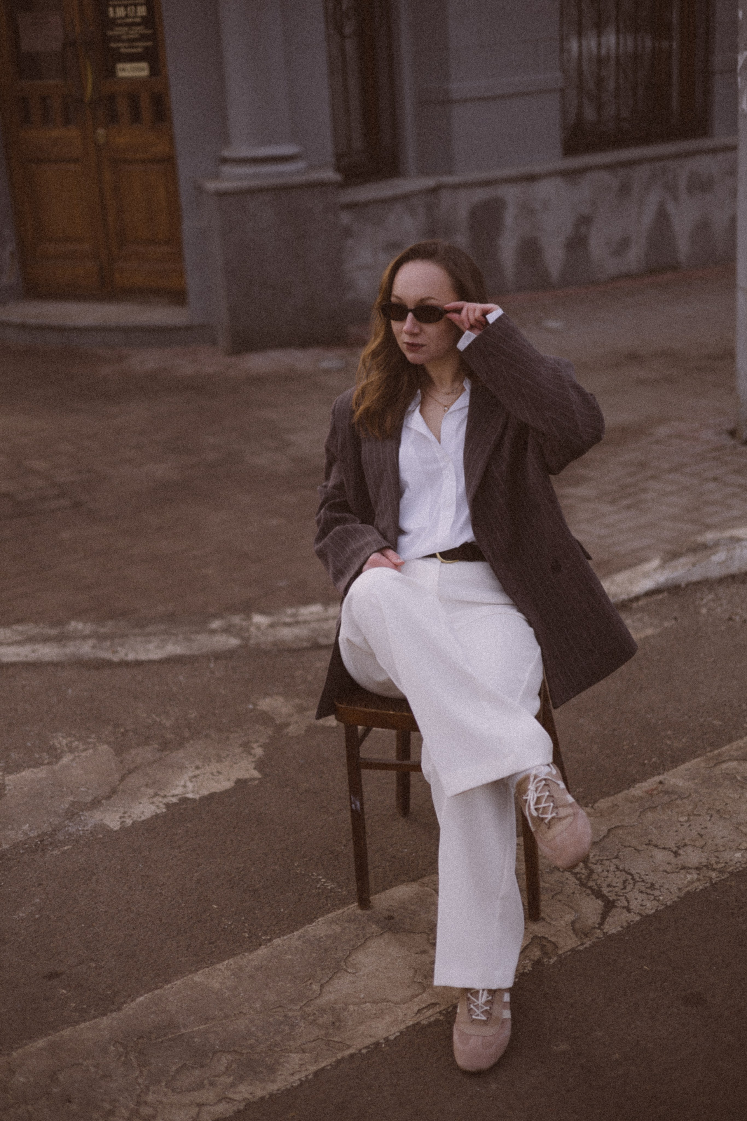 Мария, съемка в стиле 90х. Фотограф Калуга