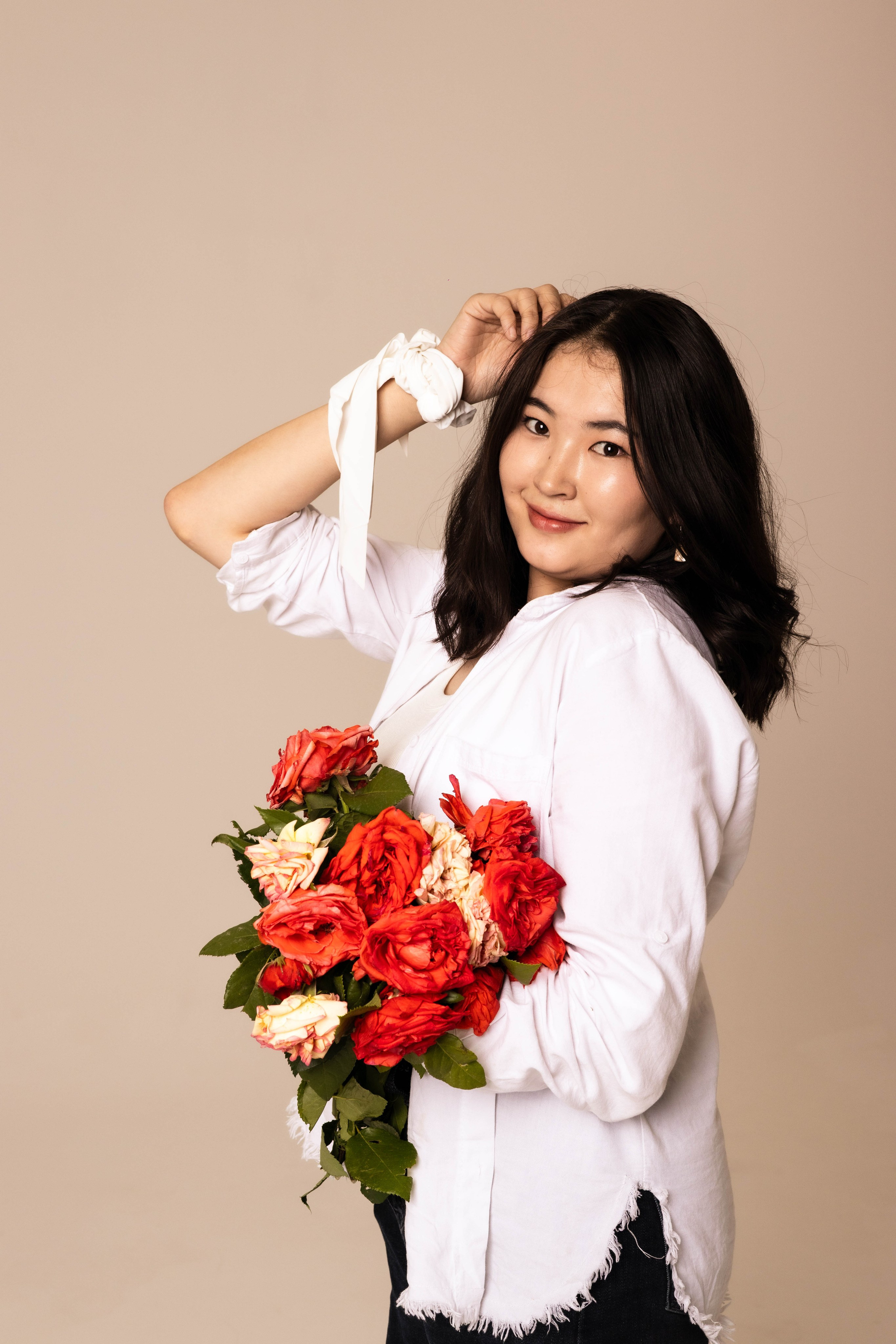 Портретная фотосессия в Алматы — индивидуальный портрет в студии. Фотограф Алматы