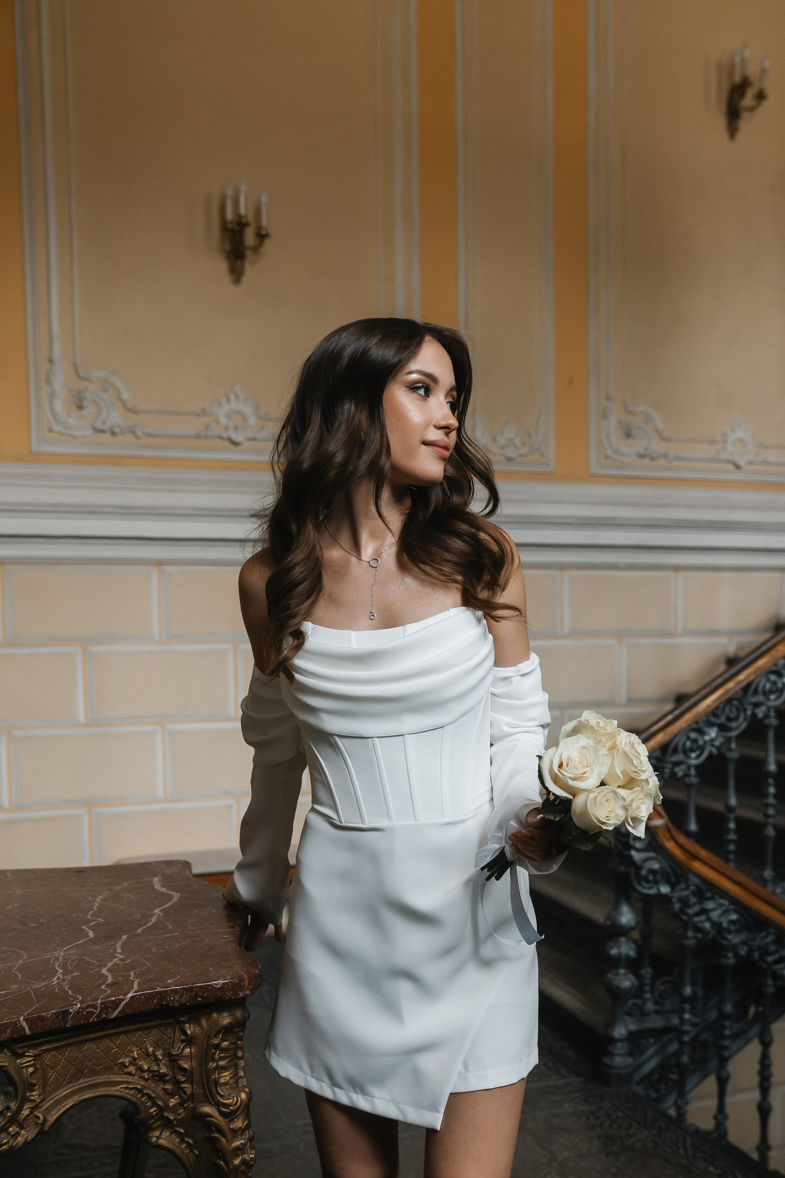 Свадебная фотосессия в Библиотеке-читальне им. А. С. Пушкина. Фотограф и видеограф Анна Домашенко