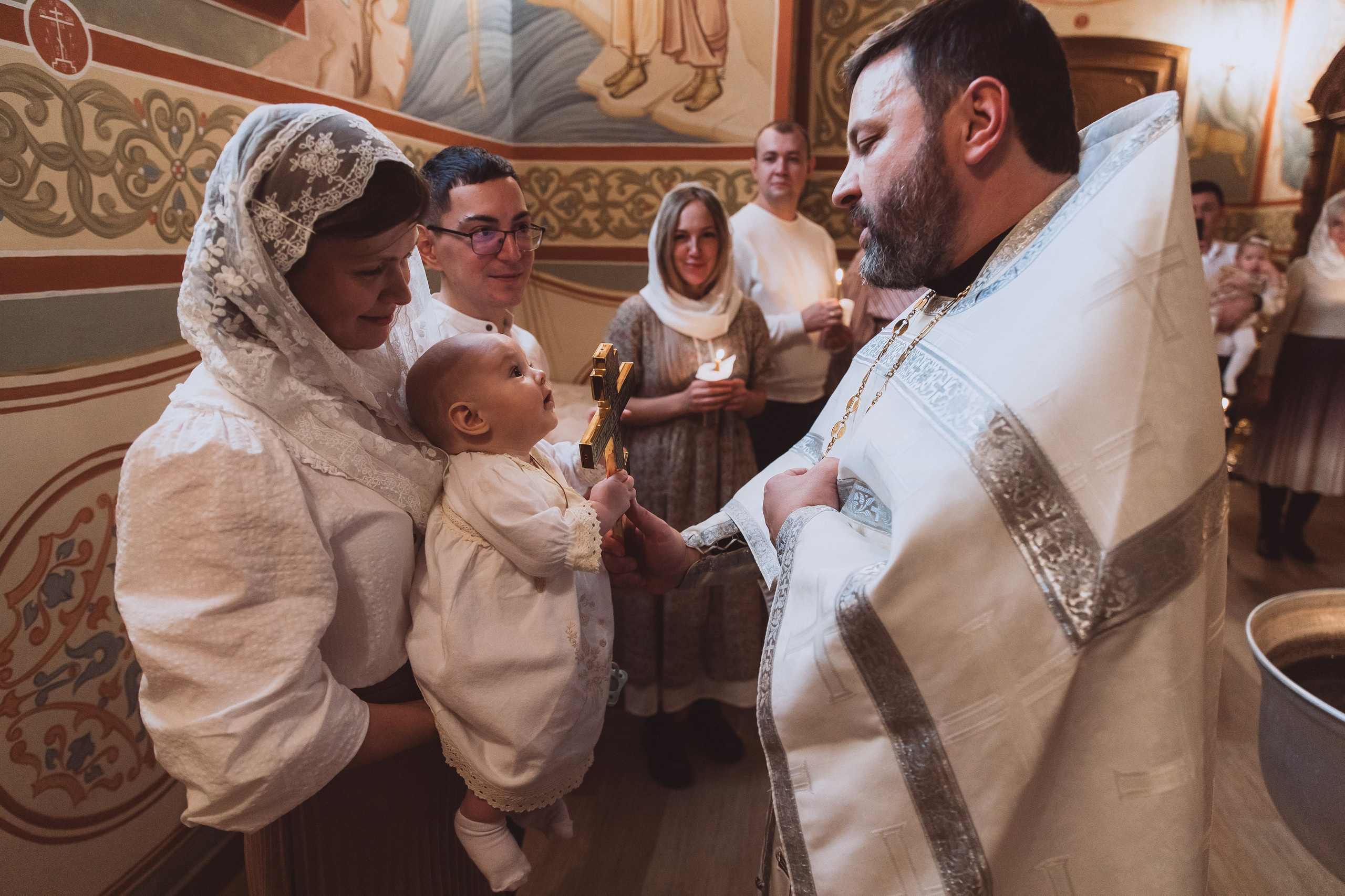 Таинство Крещения Николь в Гефсиманском Черниговском ските. Детский и семейный фотограф в Пушкино, Мытищи, Москва Сергеева Светлана