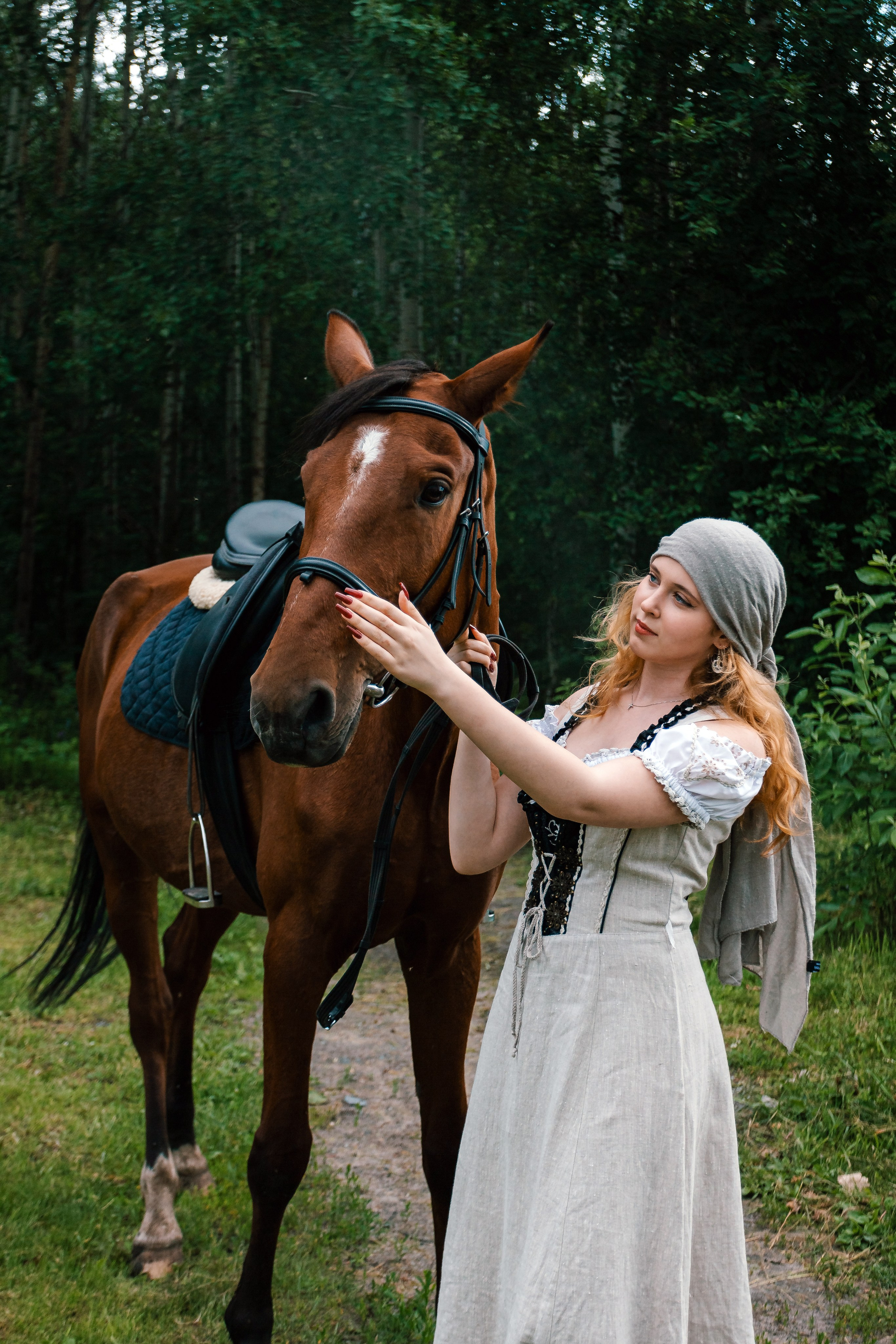 Ранчо с лошадью. Семейный и художественный фотограф в Тюмени Юлия Логинова