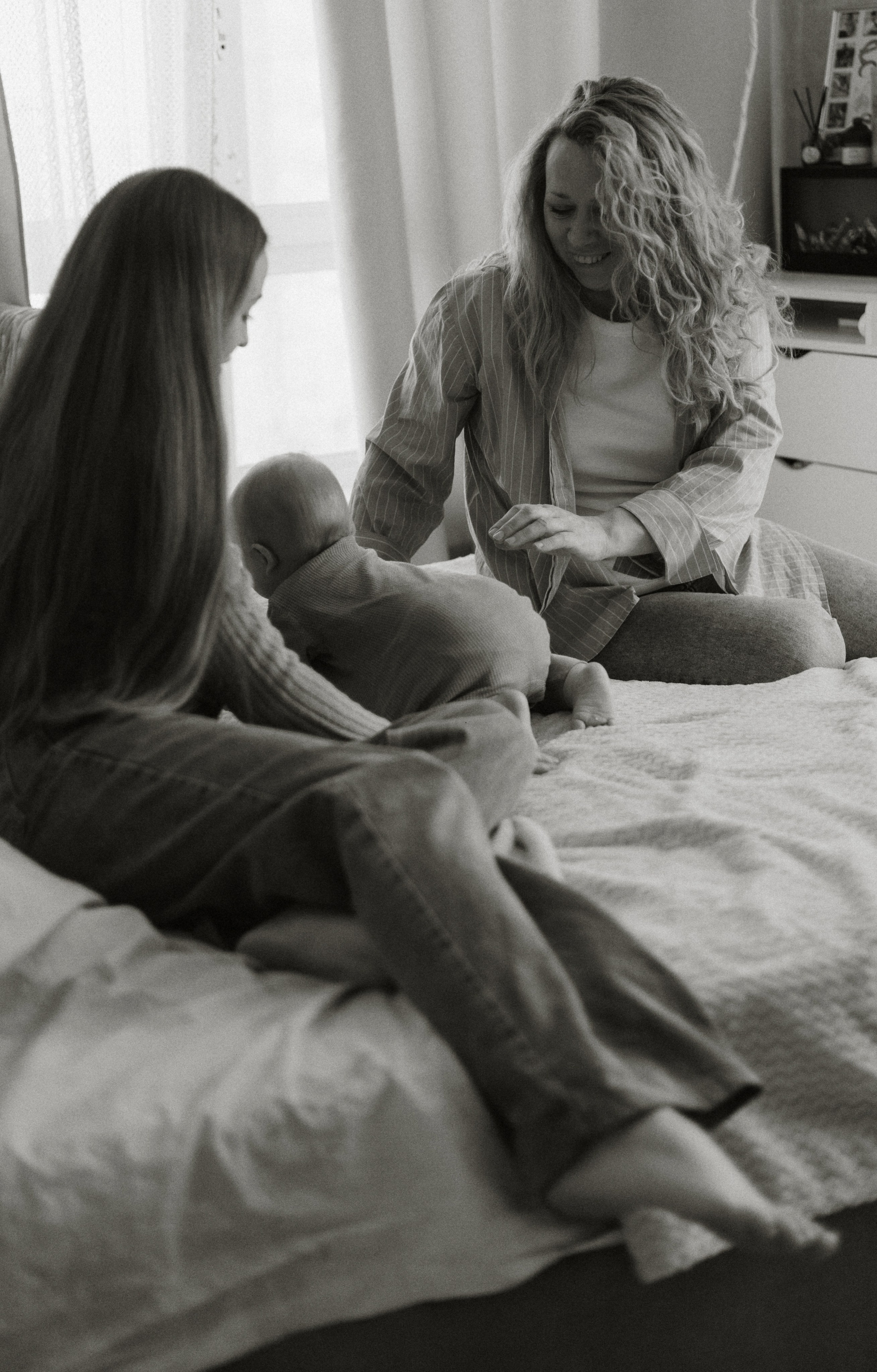 Тимоша с мамой и бабушкой. Фотограф в Кемерово Миллер Анна