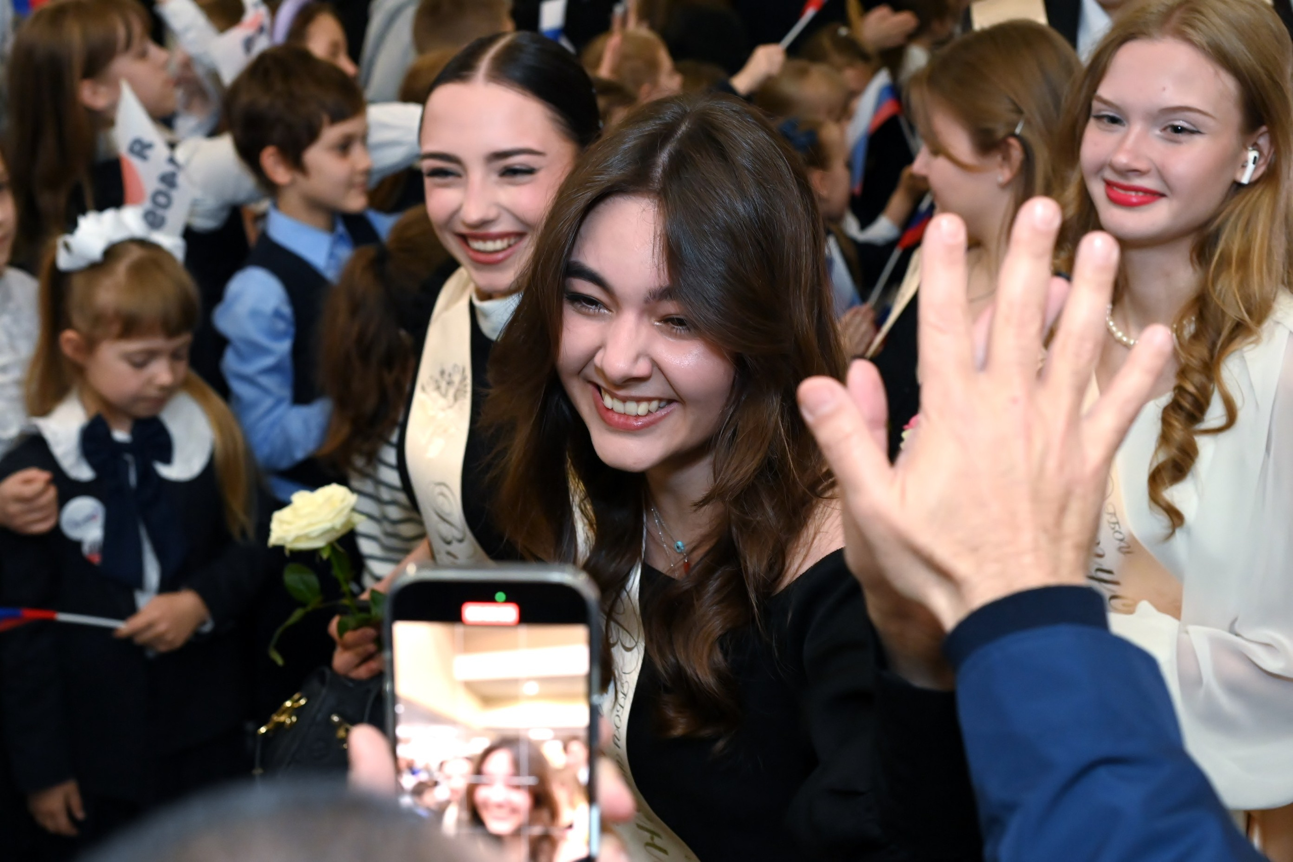 Последний Звонок в школе 1409 на Ходынке. Свадебный и семейный фотограф в Москве Ирина Гончарова