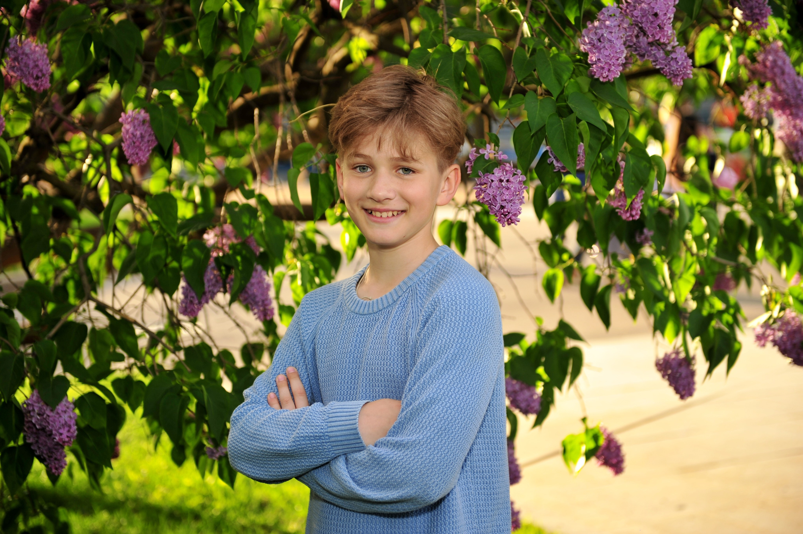 Выпускной для 4-го класса в Парке Горького на улице и в кафе. Свадебный и семейный фотограф в Москве Ирина Гончарова