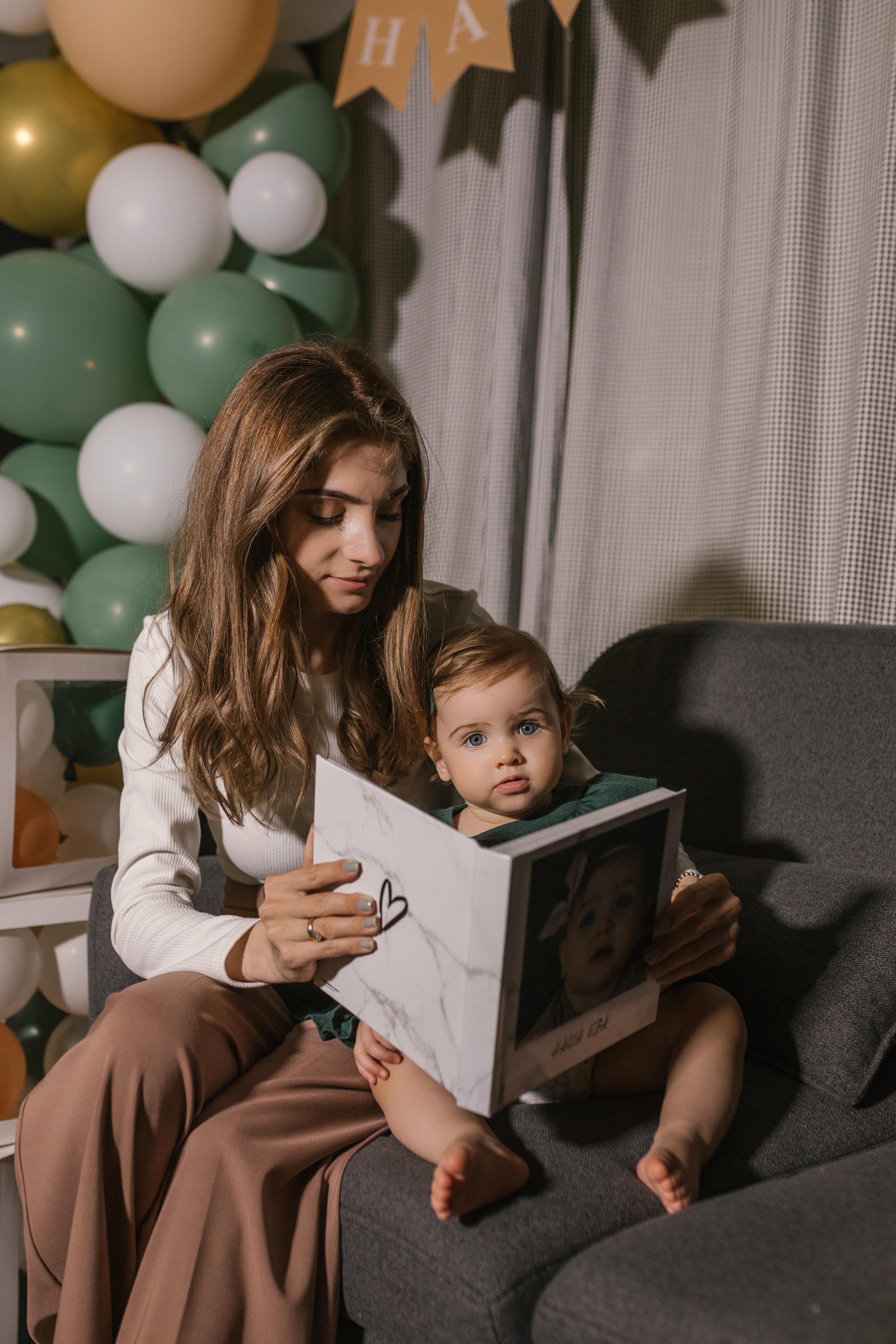 День рождения Евы. Семейный фотограф в г. Ростову-на-Дону Козлова Евгения