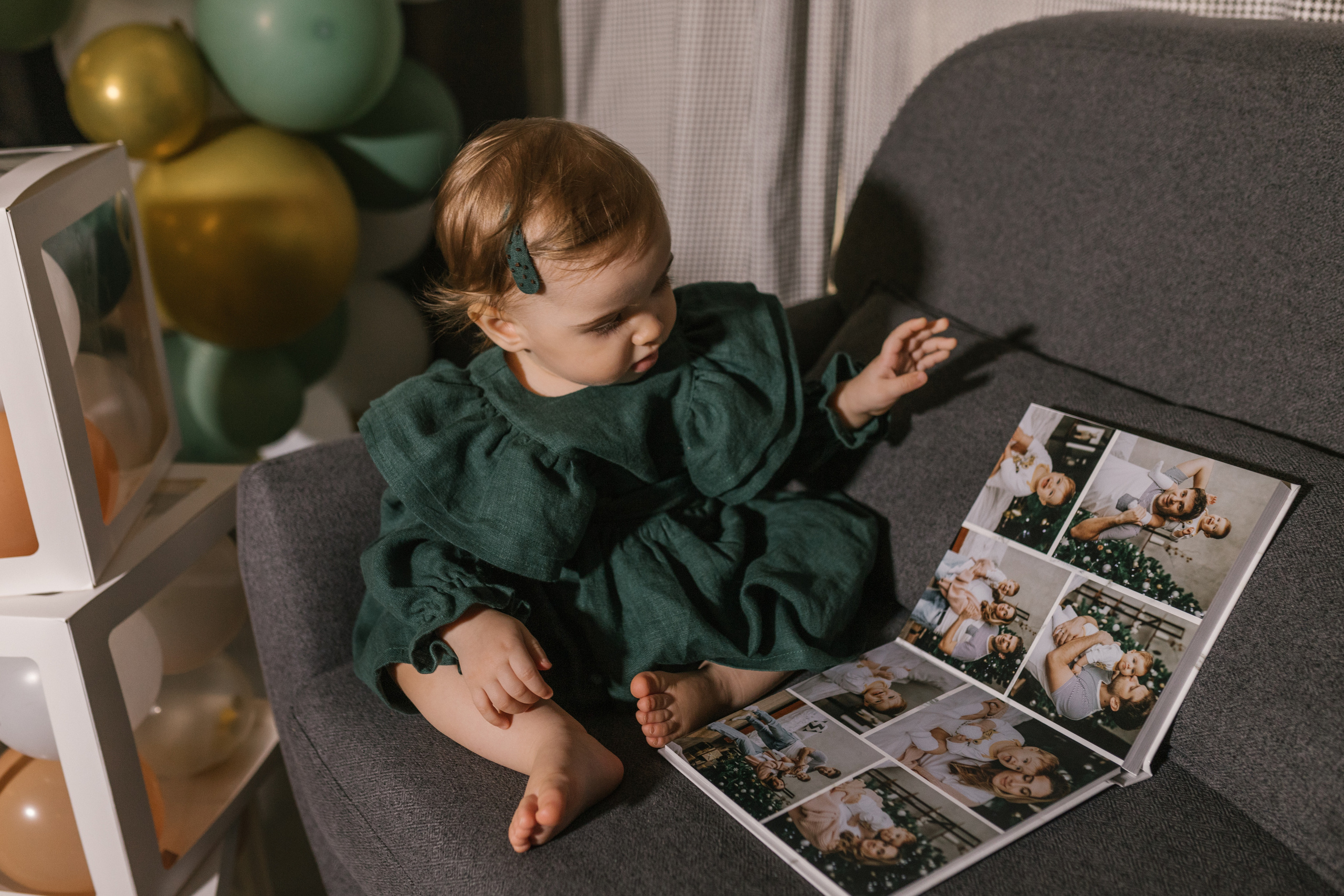 День рождения Евы. Семейный фотограф в г. Ростову-на-Дону Козлова Евгения