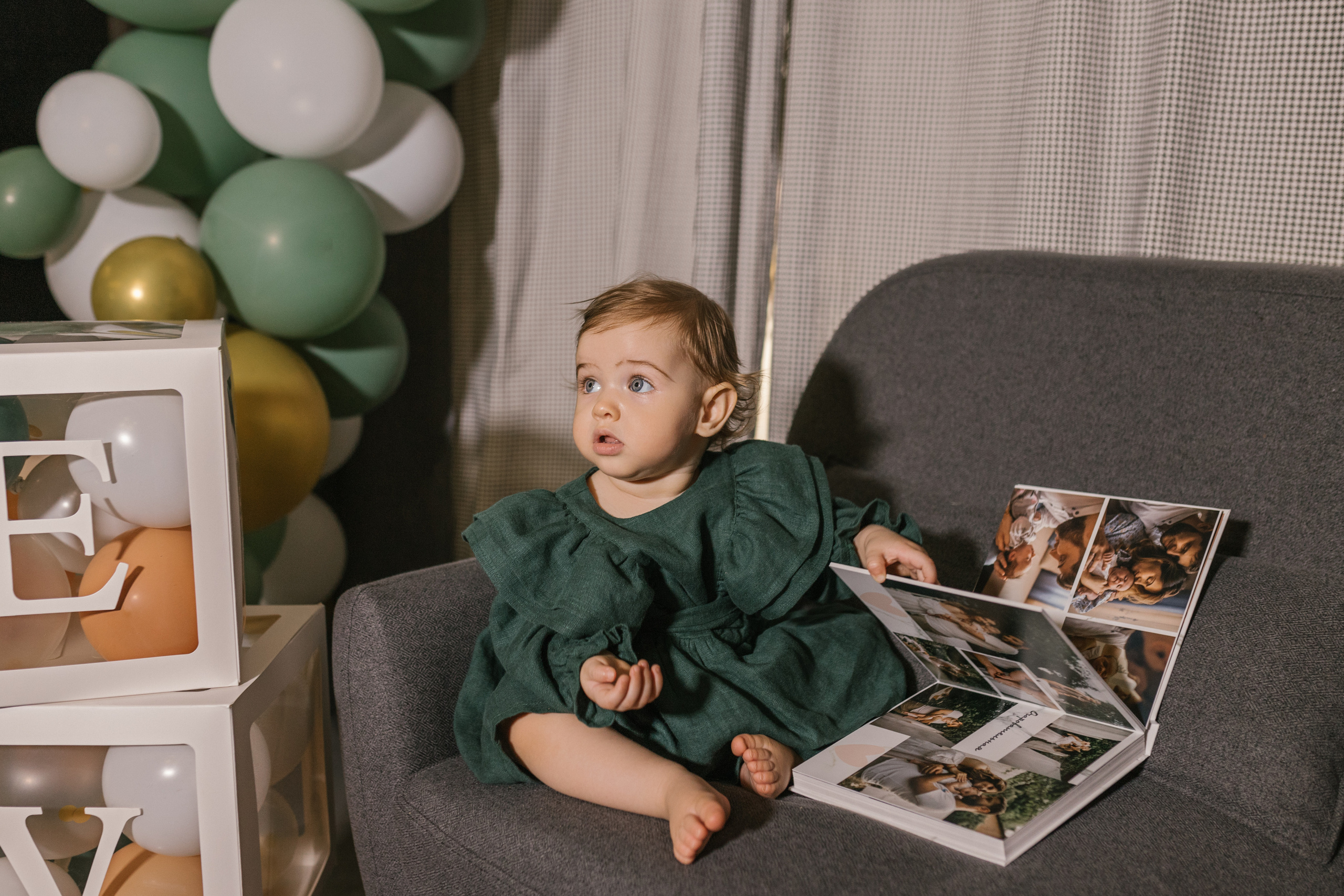 День рождения Евы. Семейный фотограф в г. Ростову-на-Дону Козлова Евгения