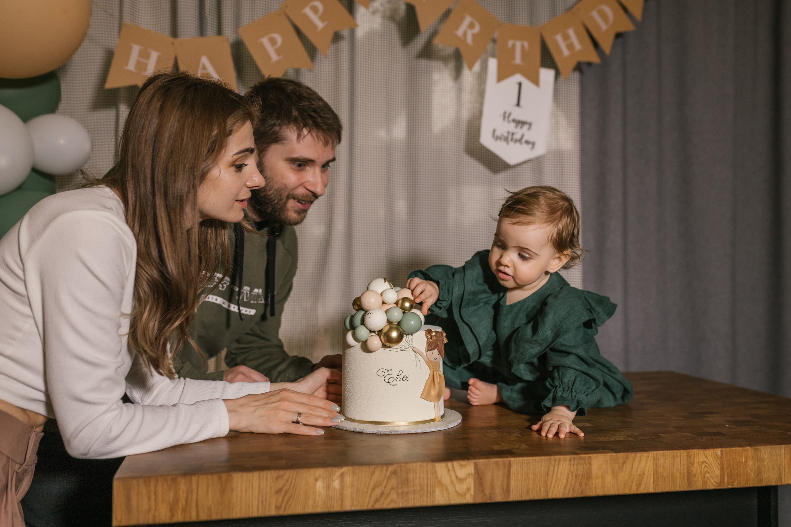 День рождения Евы. Семейный фотограф в г. Ростову-на-Дону Козлова Евгения