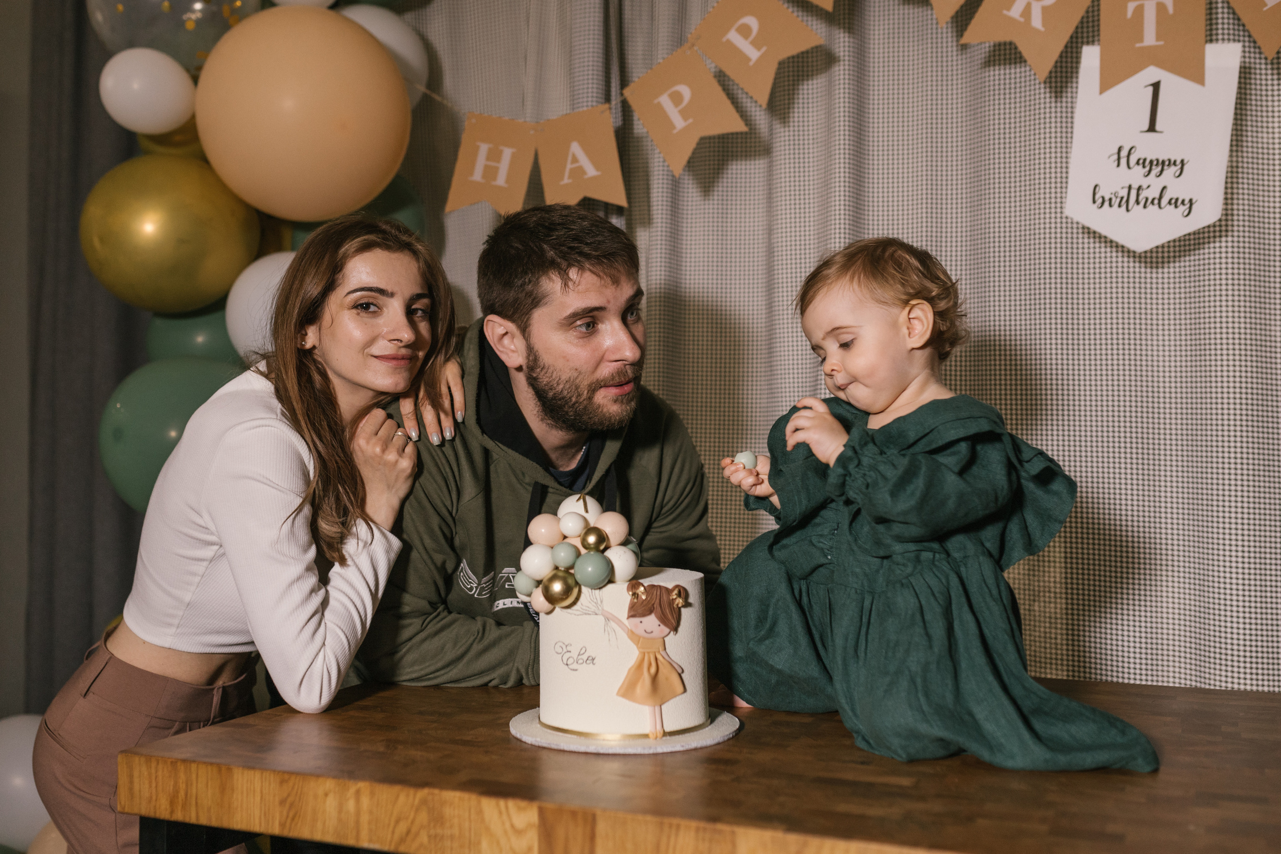 День рождения Евы. Семейный фотограф в г. Ростову-на-Дону Козлова Евгения