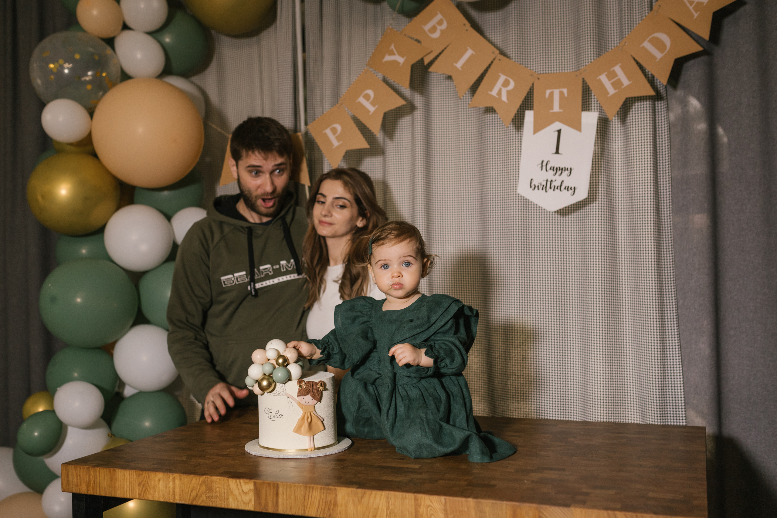 День рождения Евы. Семейный фотограф в г. Ростову-на-Дону Козлова Евгения