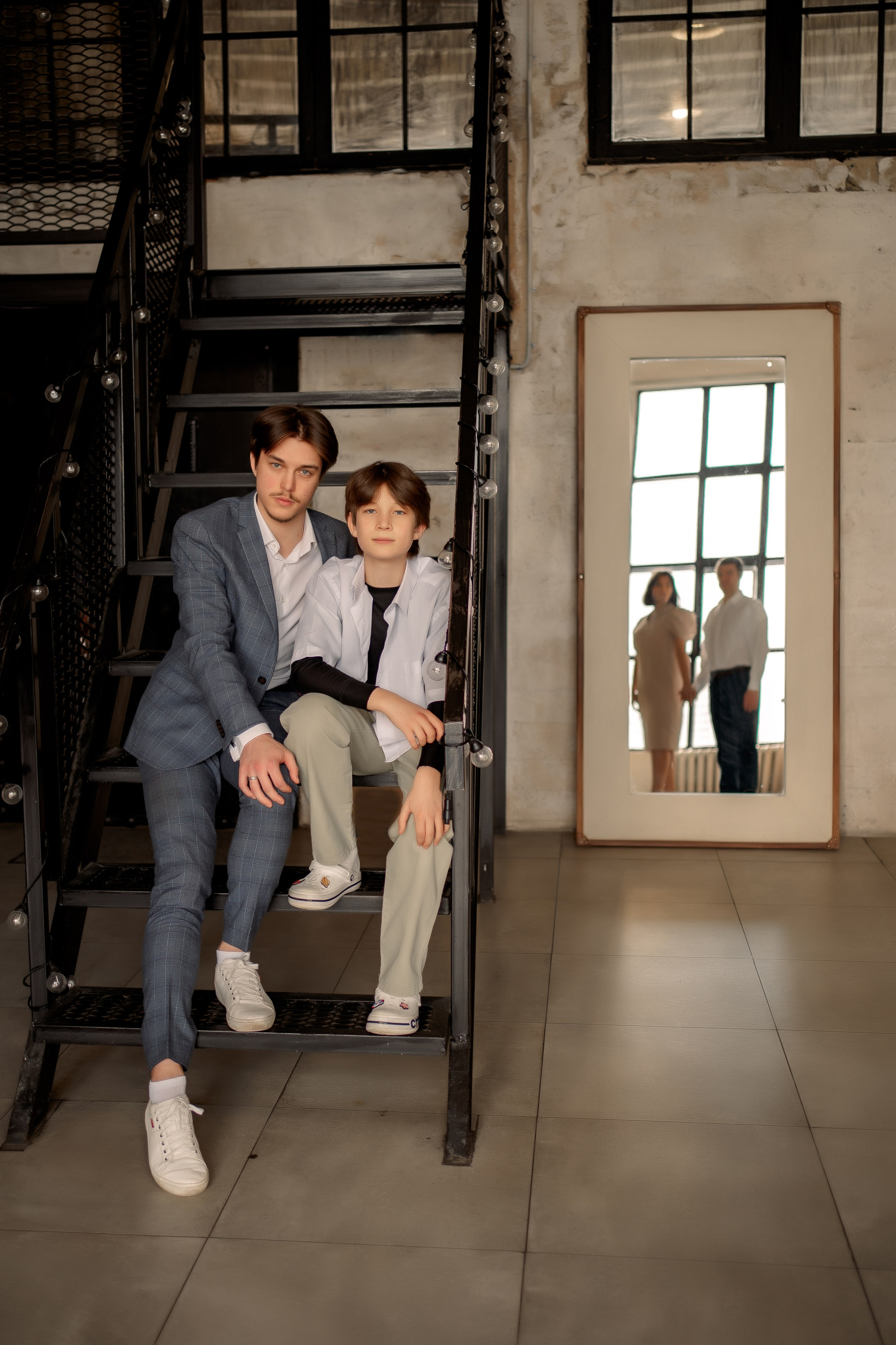 Семья в студии. Портретный фотограф Москва Химки Субботина Екатерина