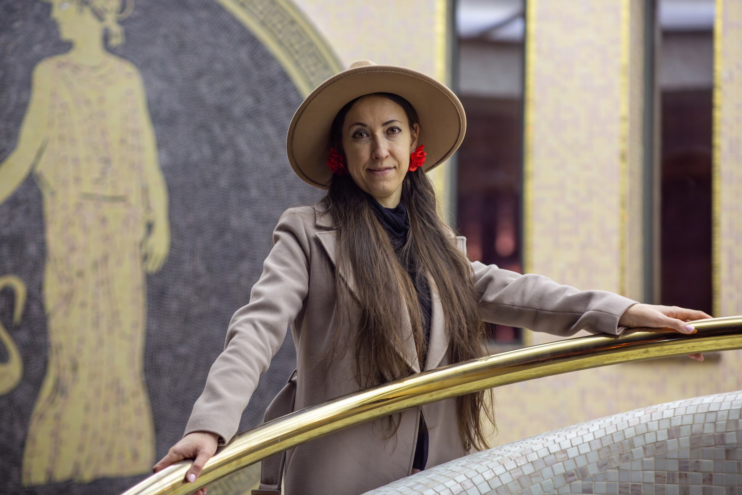 Светлана. Фотопрогулка на Патриарших прудах. Репортажный, семейный, свадебный, портретный фотограф