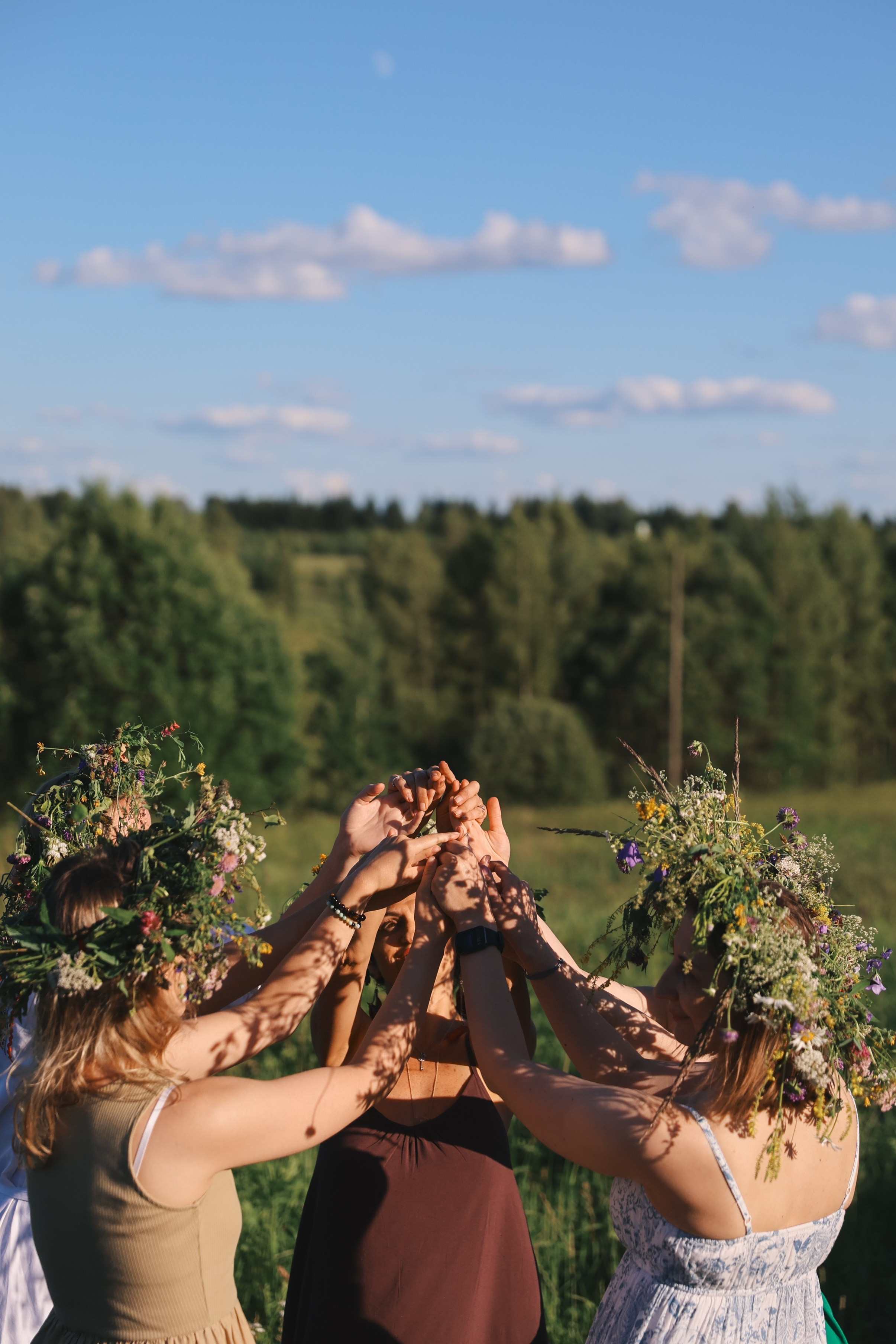 Йога-ретрит в Завидово на Иван Купалу. Фотограф и видеограф Анна Домашенко