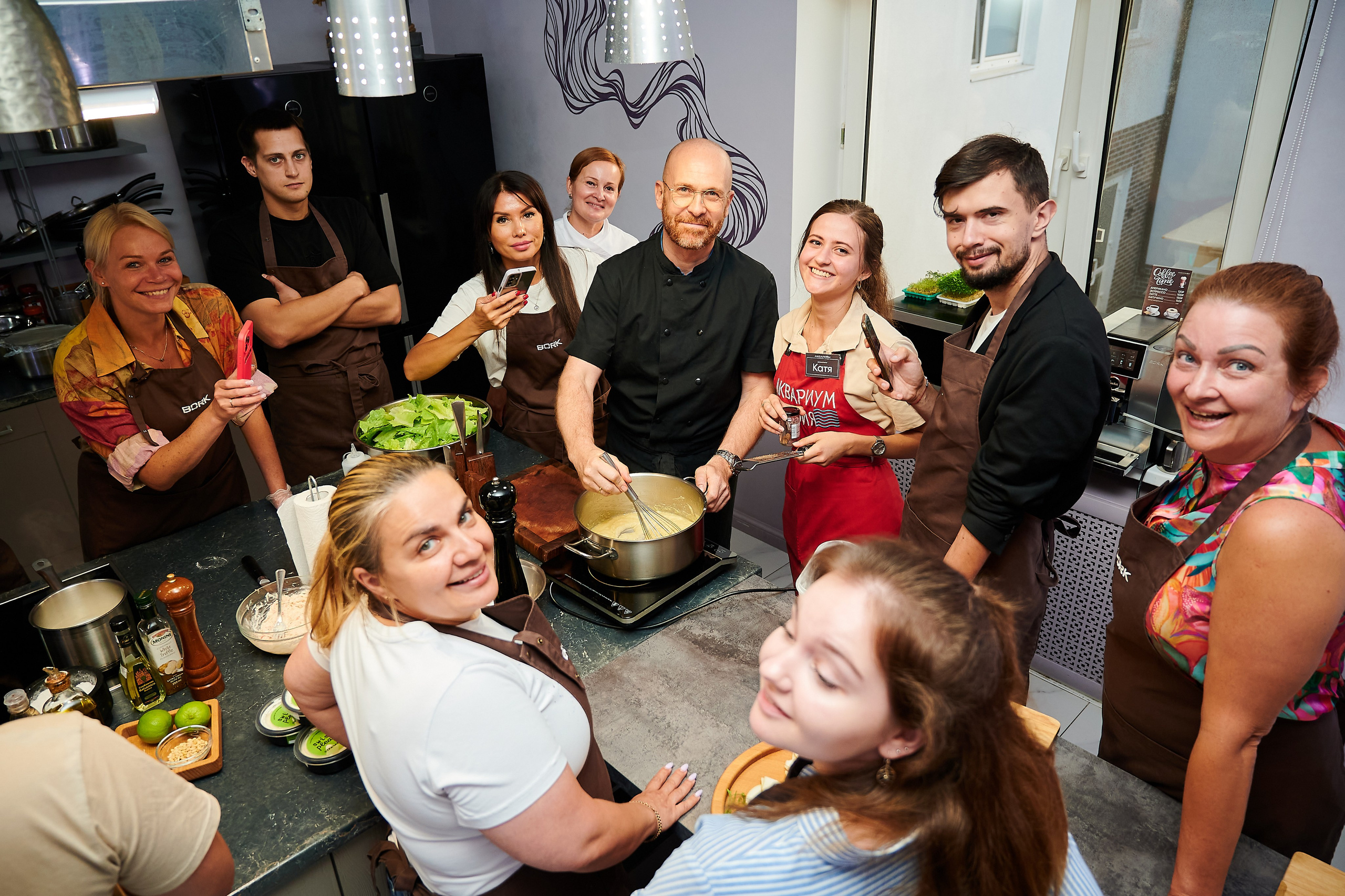 Кулинарная студия «Аквариум». Профессиональный репортажный фотограф в Самаре Никита Королев